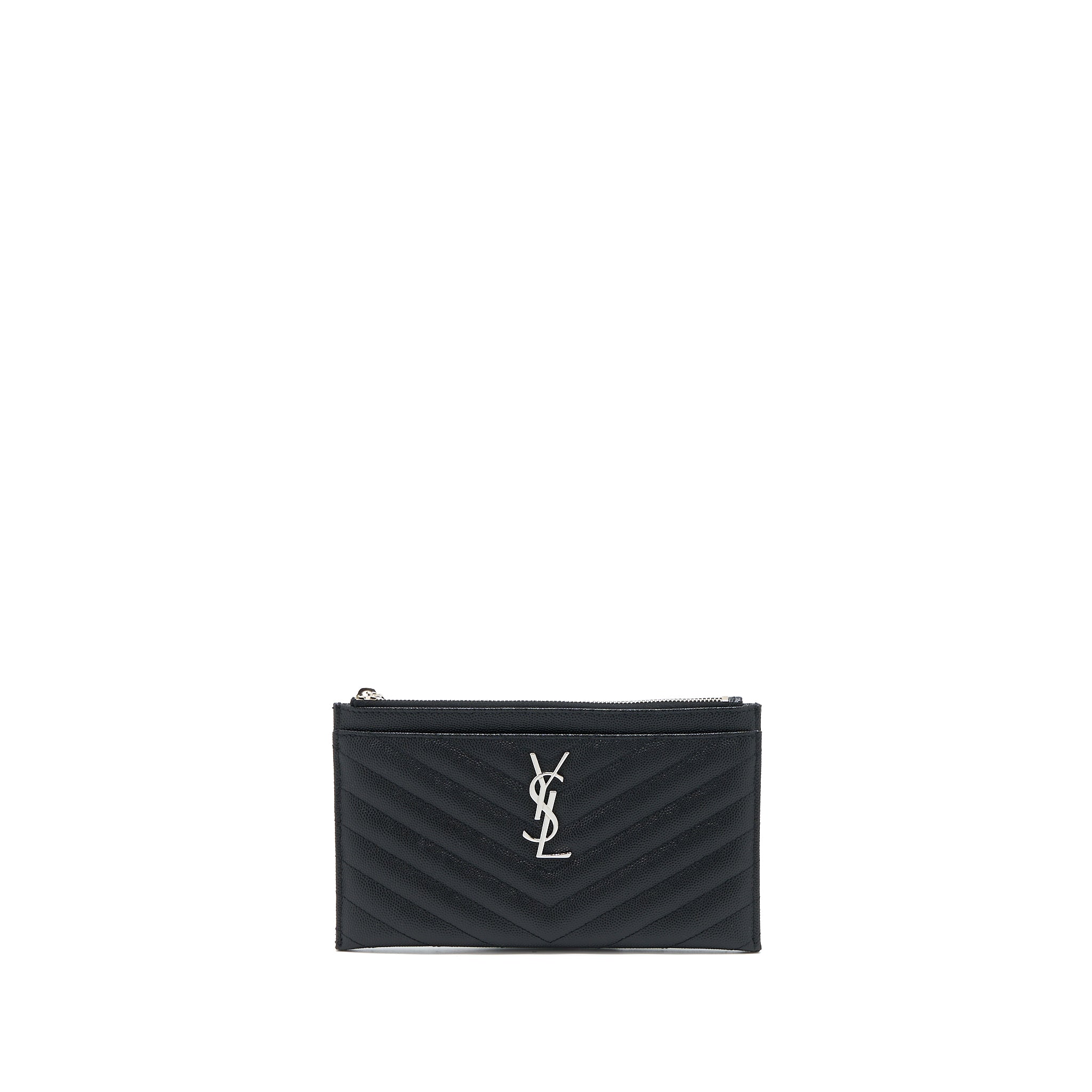 saint-laurent-cassandra-matelasse-zipped-pouch-grained-calfskin-shw