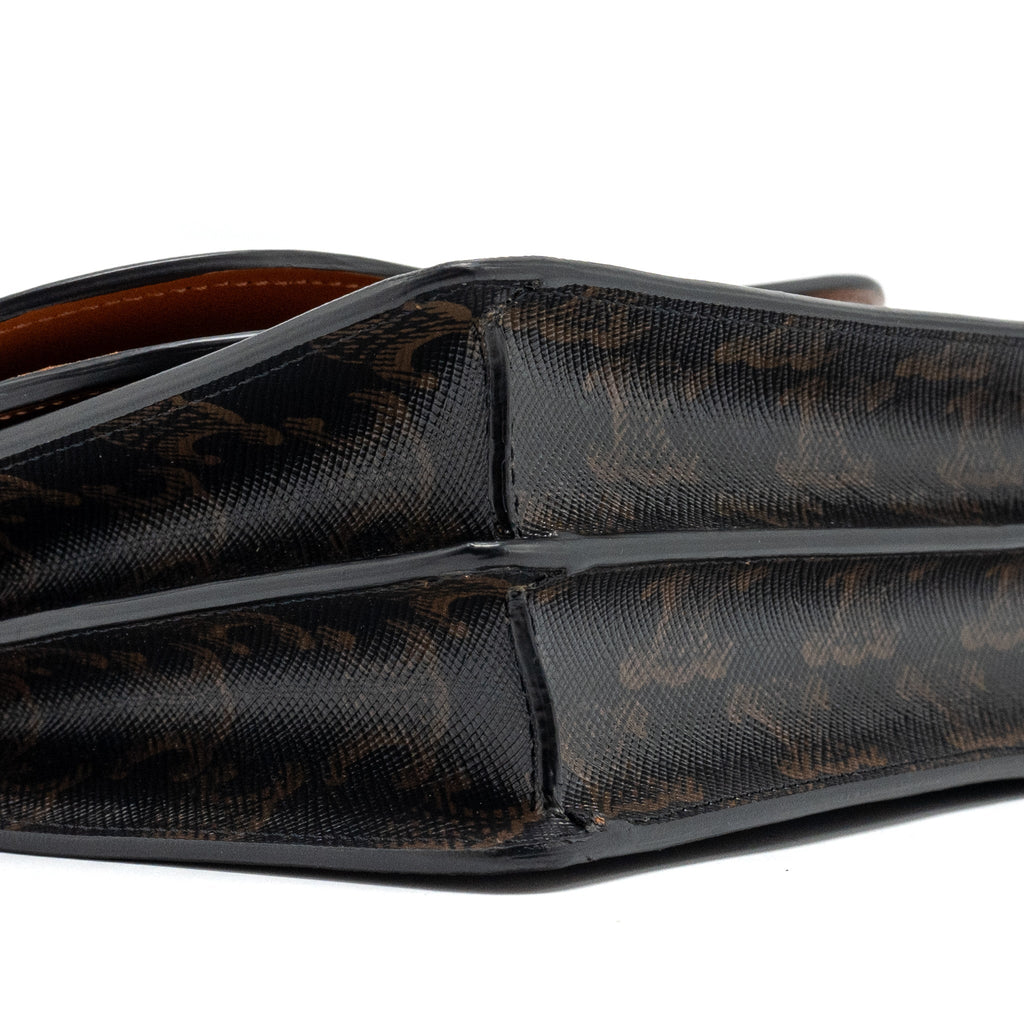 celine-wallet-on-strap-triomphe-canvas-smooth-lambskin-tan-ghw-3