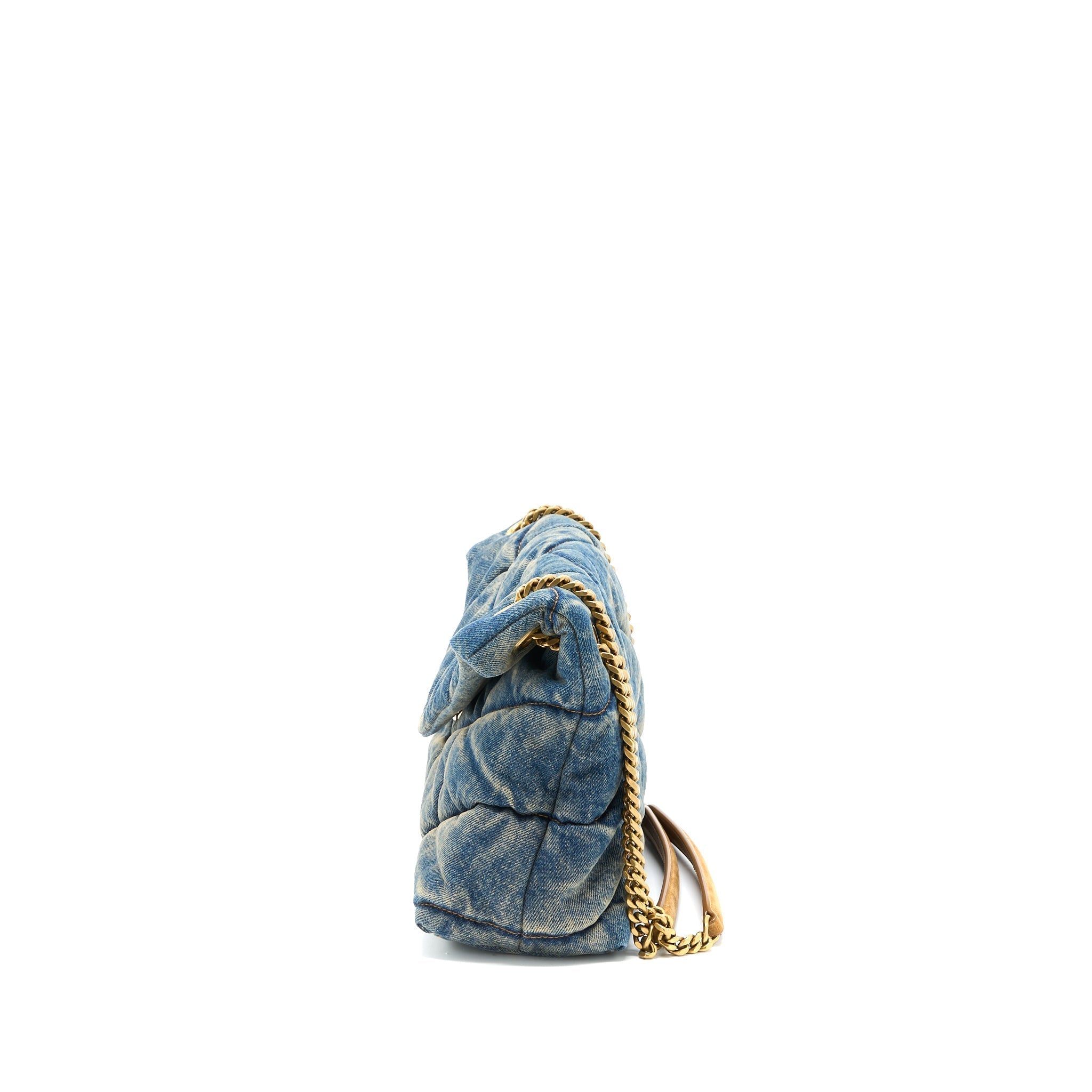 saint-laurent-small-puffer-chain-bag-denim-suede-blue-ruthenium-ghw-copy