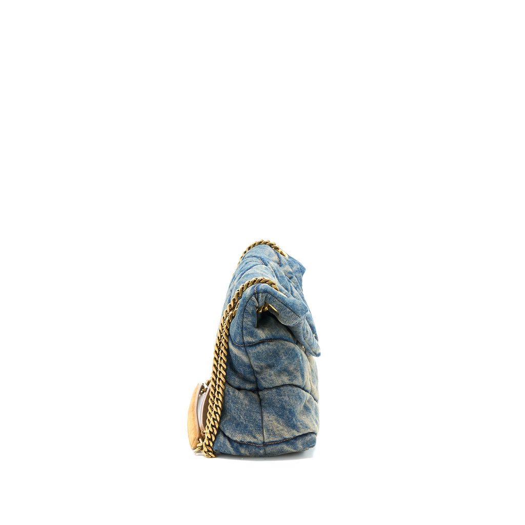 saint-laurent-small-puffer-chain-bag-denim-suede-blue-ruthenium-ghw-copy