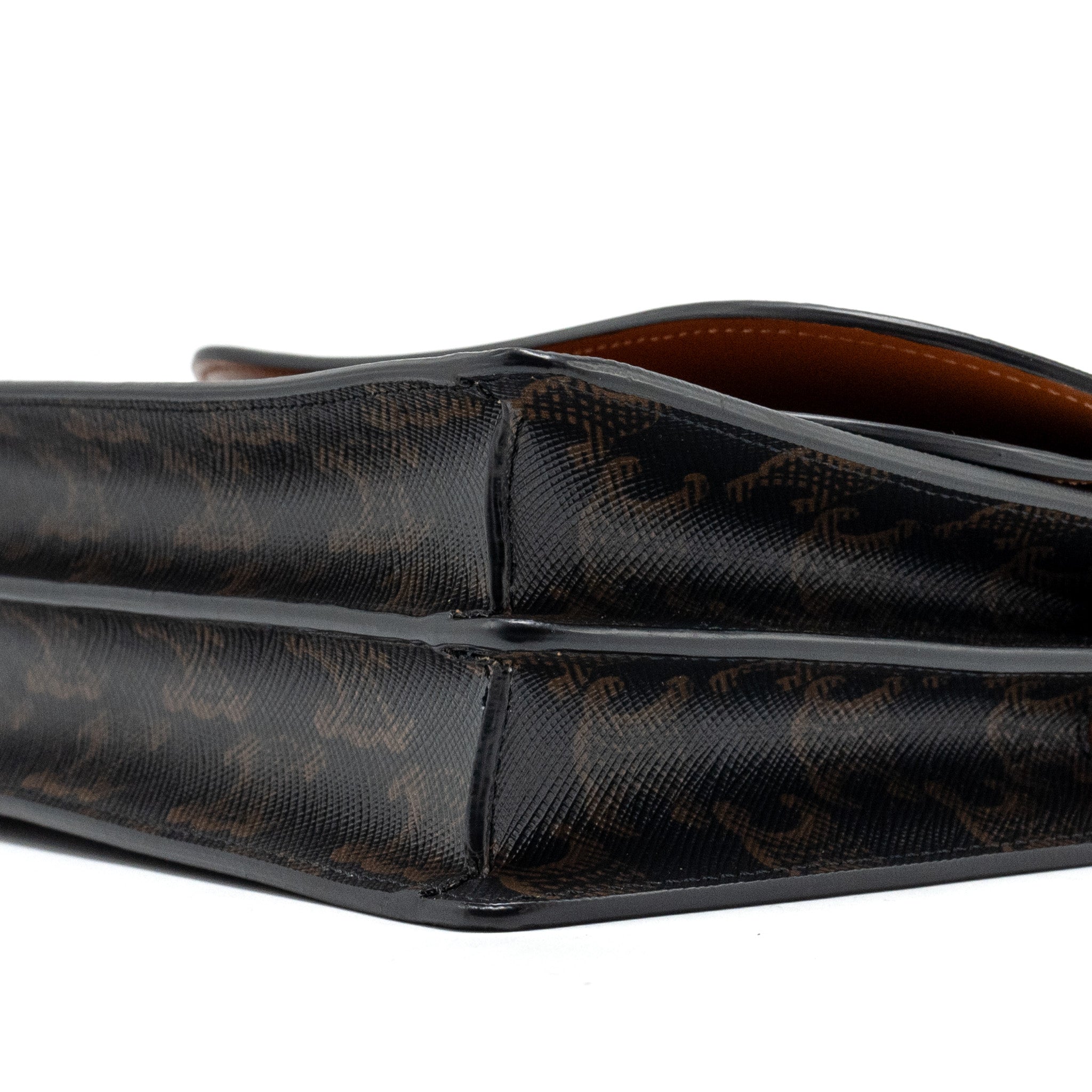 celine-wallet-on-strap-triomphe-canvas-smooth-lambskin-tan-ghw-3
