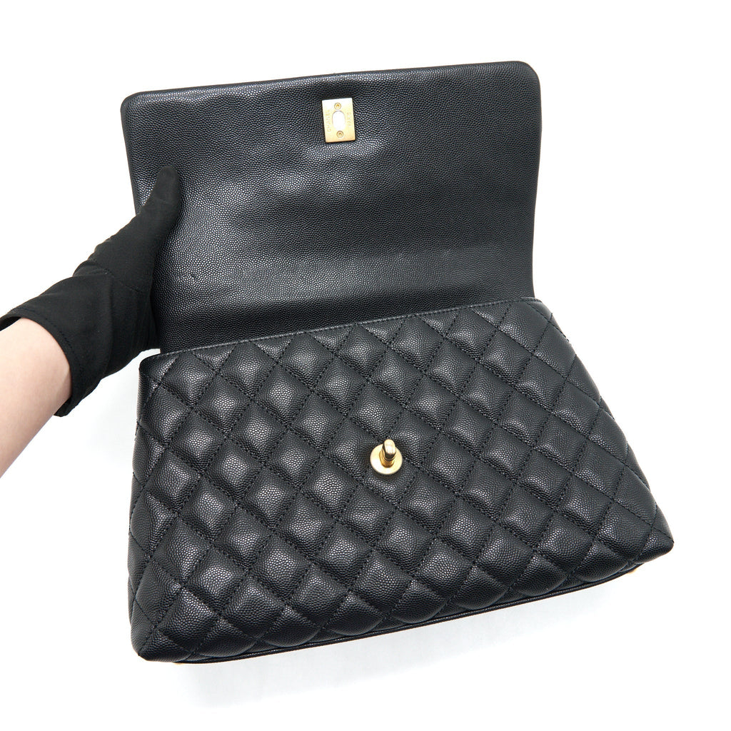 chanel-coco-handle-medium-in-caviar-black