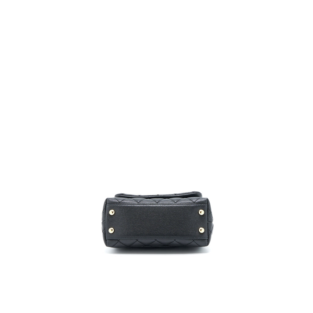 chanel-extra-mini-coco-handle-caviar-black-lghw