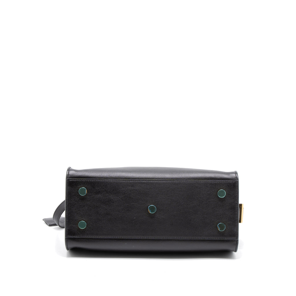 saint-laurent-cabas-tote-calfskin-black-ghw