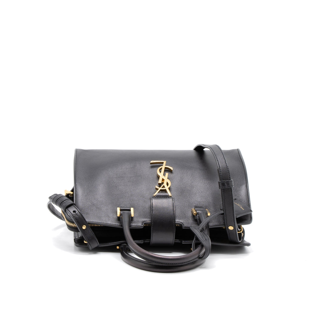 saint-laurent-cabas-tote-calfskin-black-ghw