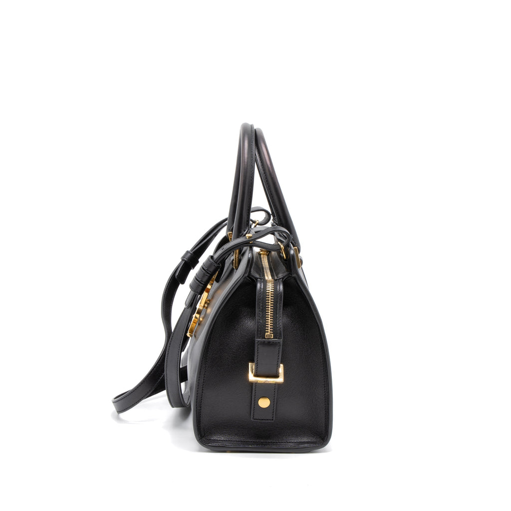 saint-laurent-cabas-tote-calfskin-black-ghw