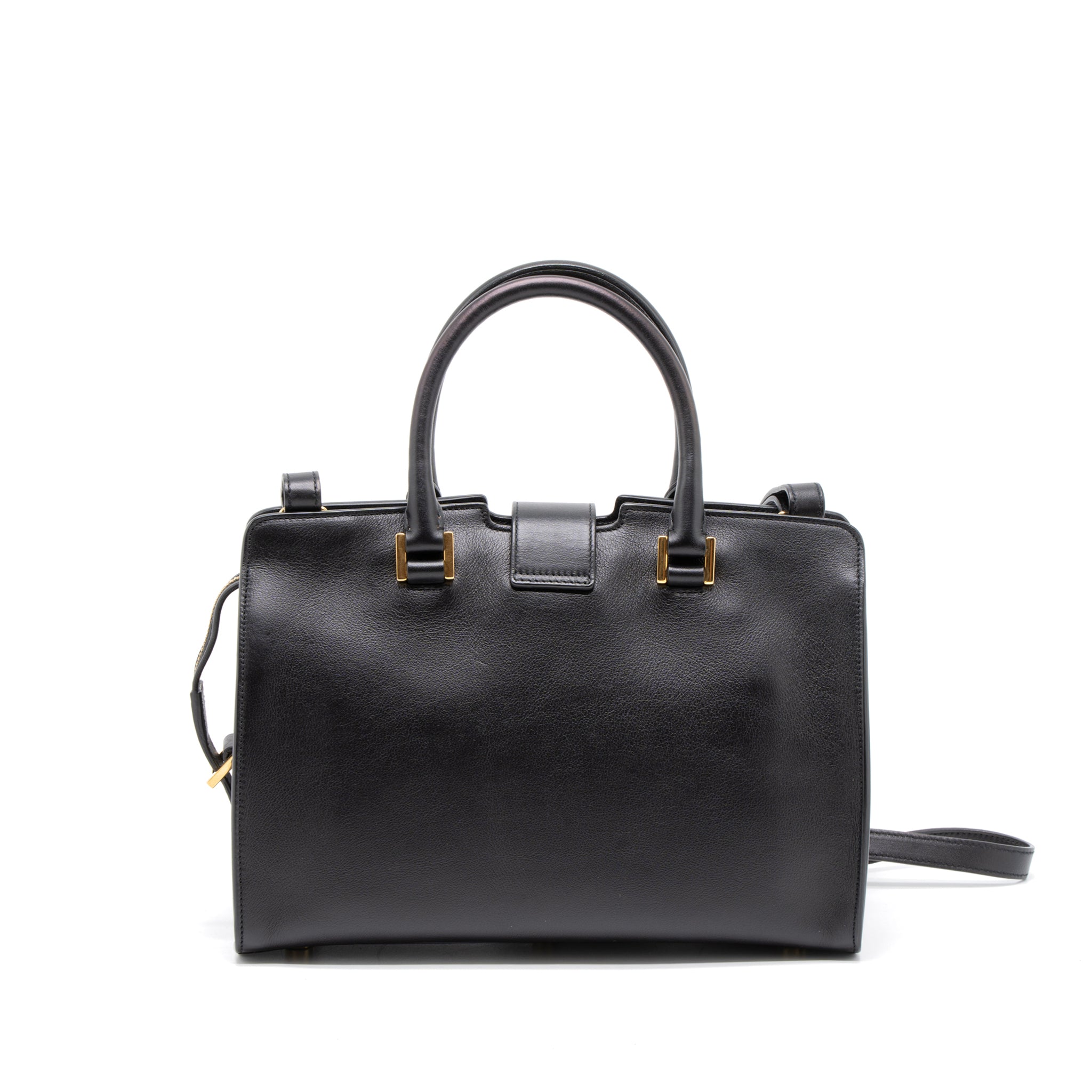saint-laurent-cabas-tote-calfskin-black-ghw