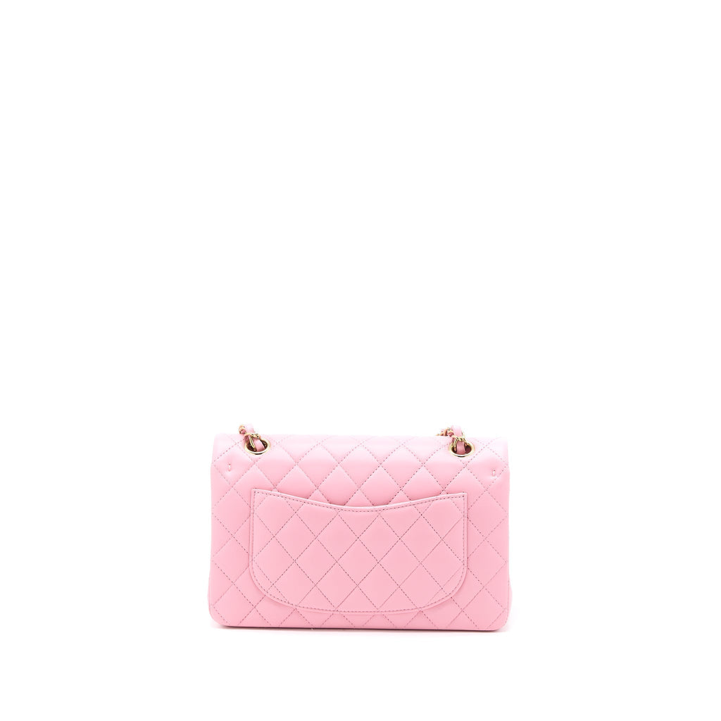 chanel-small-classic-flap-bag-lambskin-pink-lghw-microchip-1