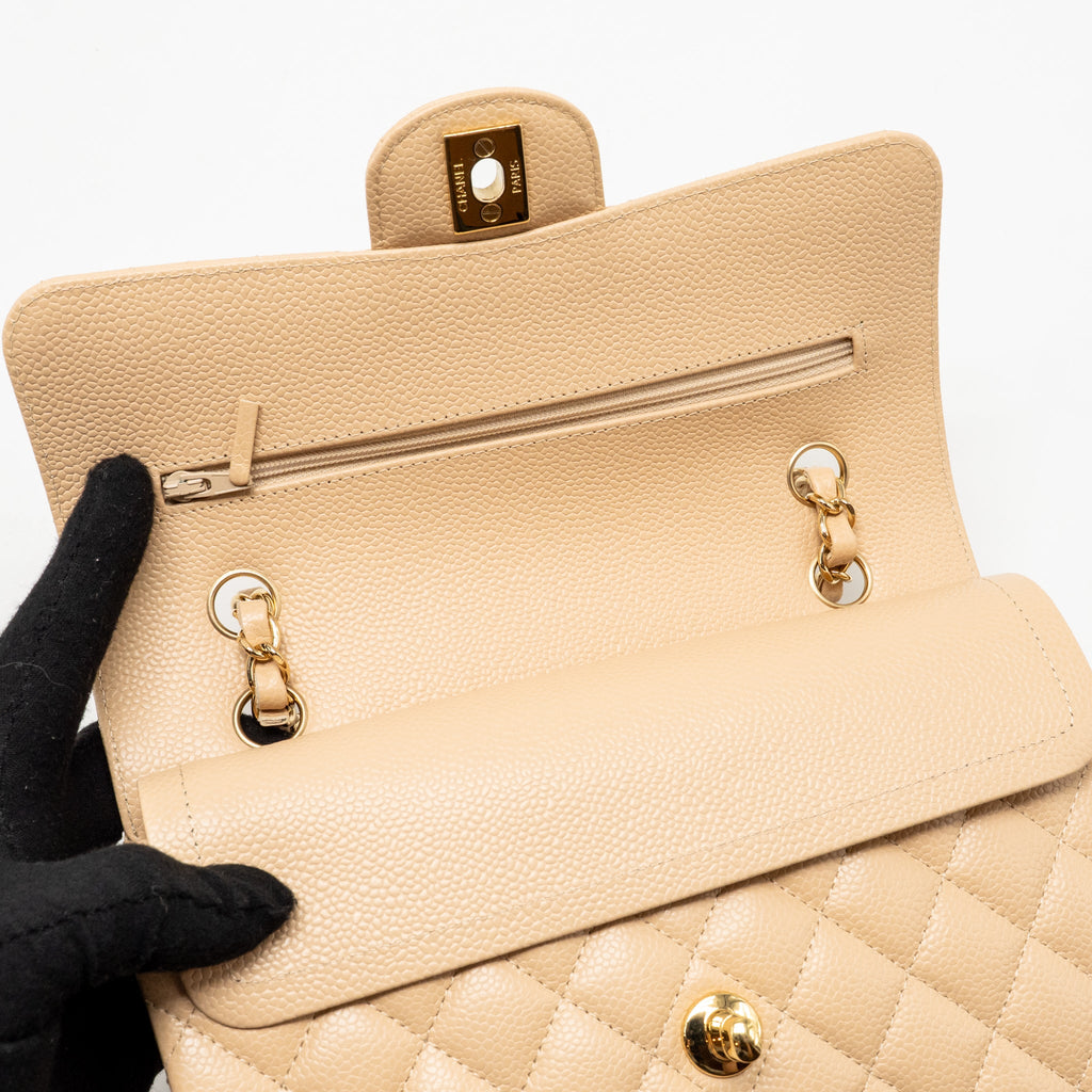 chanel-small-classic-double-flap-bag-caviar-beige-ghw-1