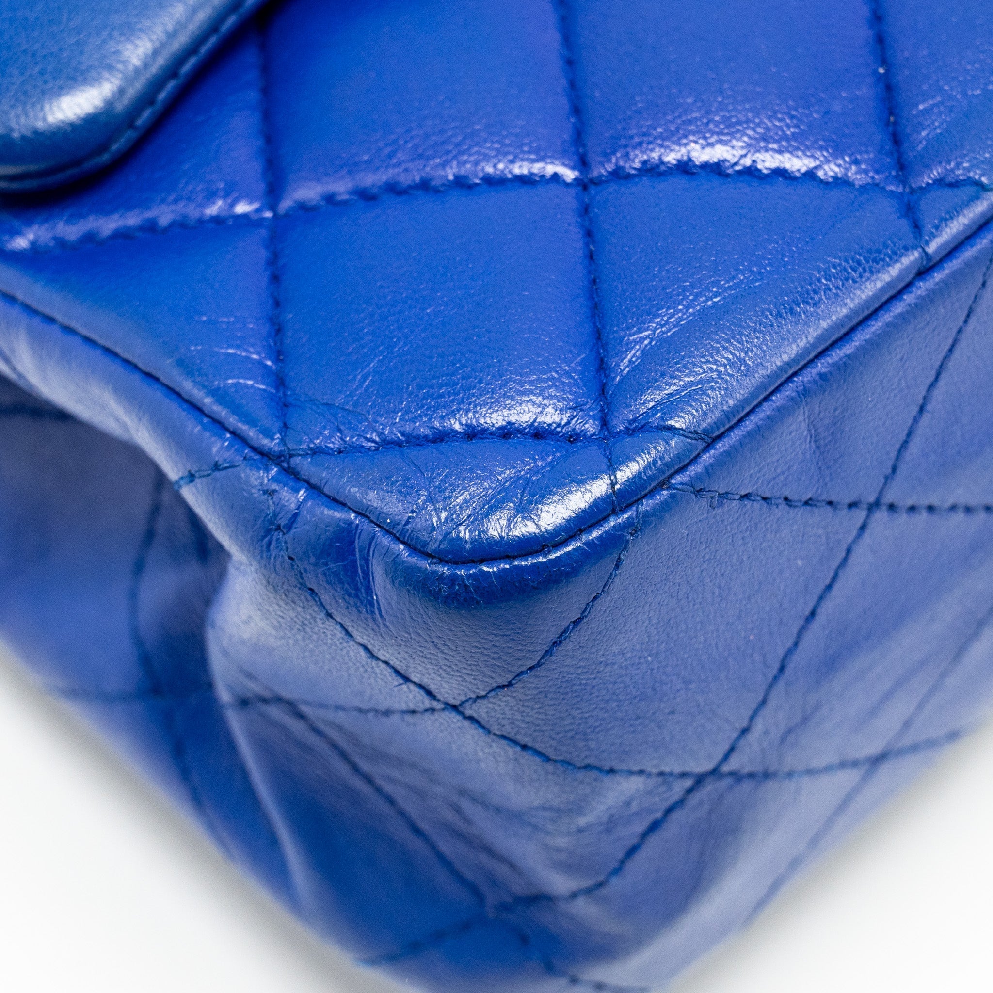 chanel-medium-classic-double-flap-bag-lambskin-blue-shw