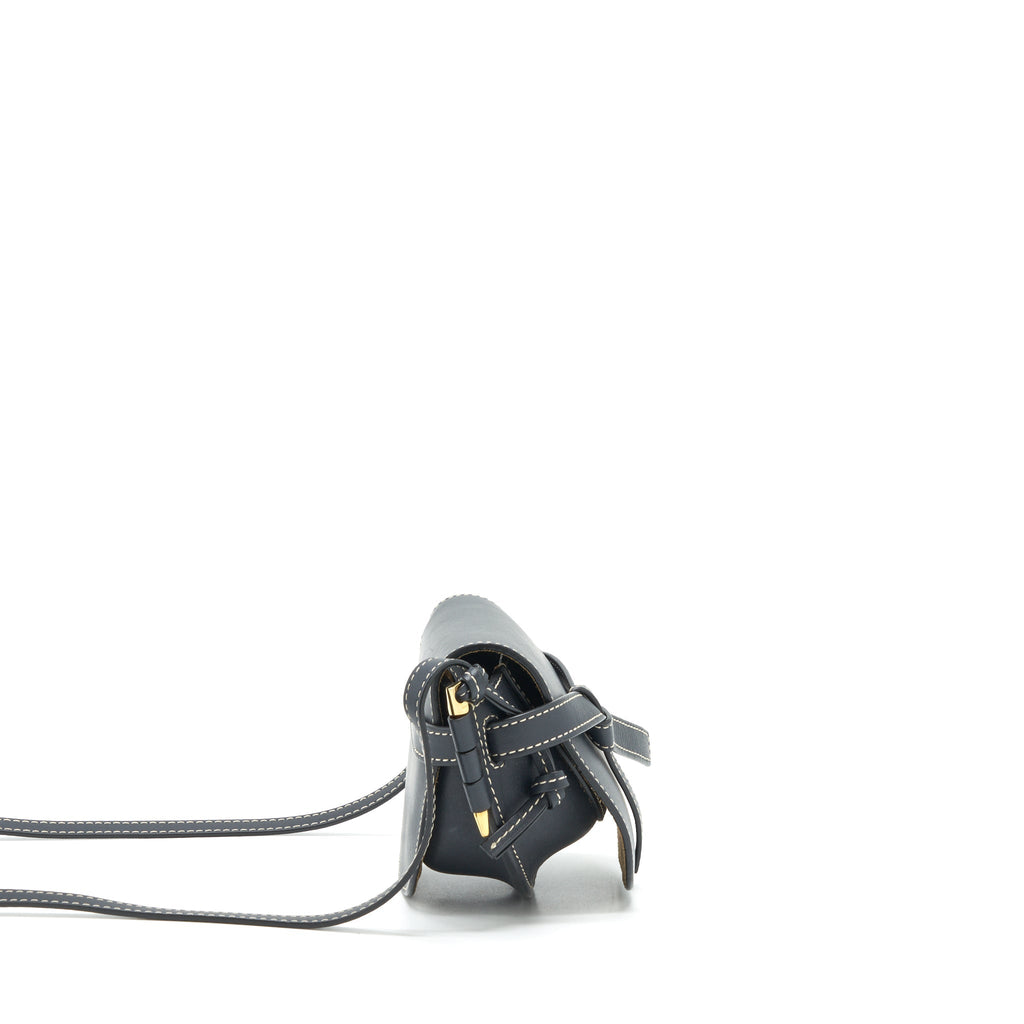 loewe-mini-gate-dual-bag-calfskin-black-ghw