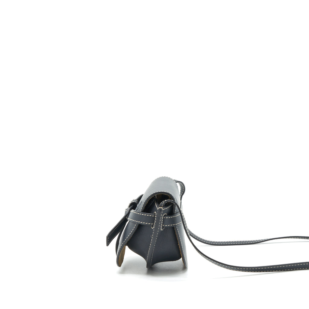 loewe-mini-gate-dual-bag-calfskin-black-ghw