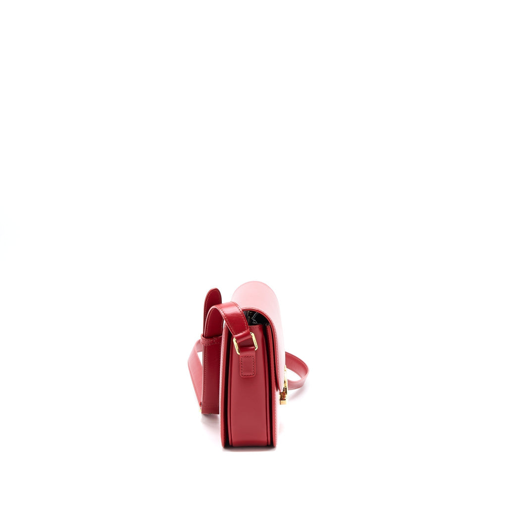 celine-medium-classique-triomphe-bag-shiny-calfskin-red-ghw