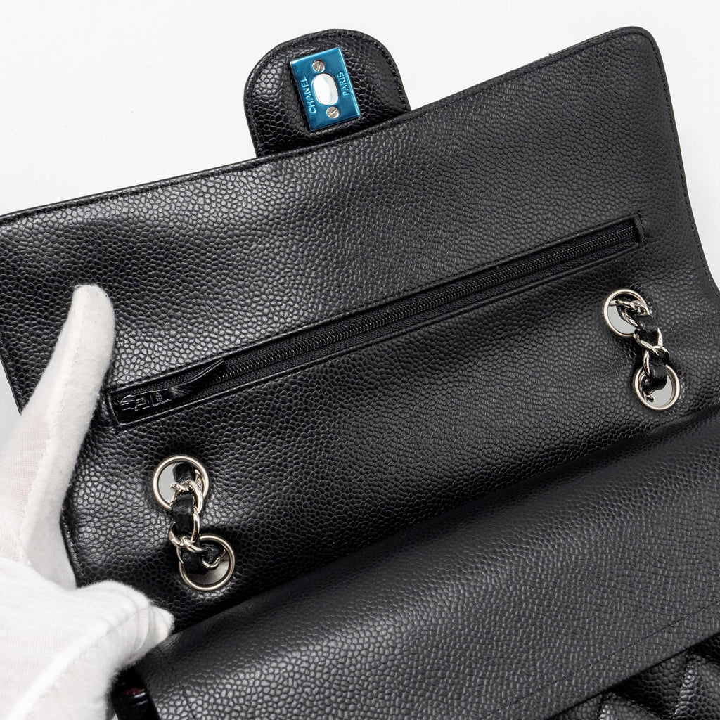 chanel-medium-classic-double-flap-bag-caviar-black-shw-7