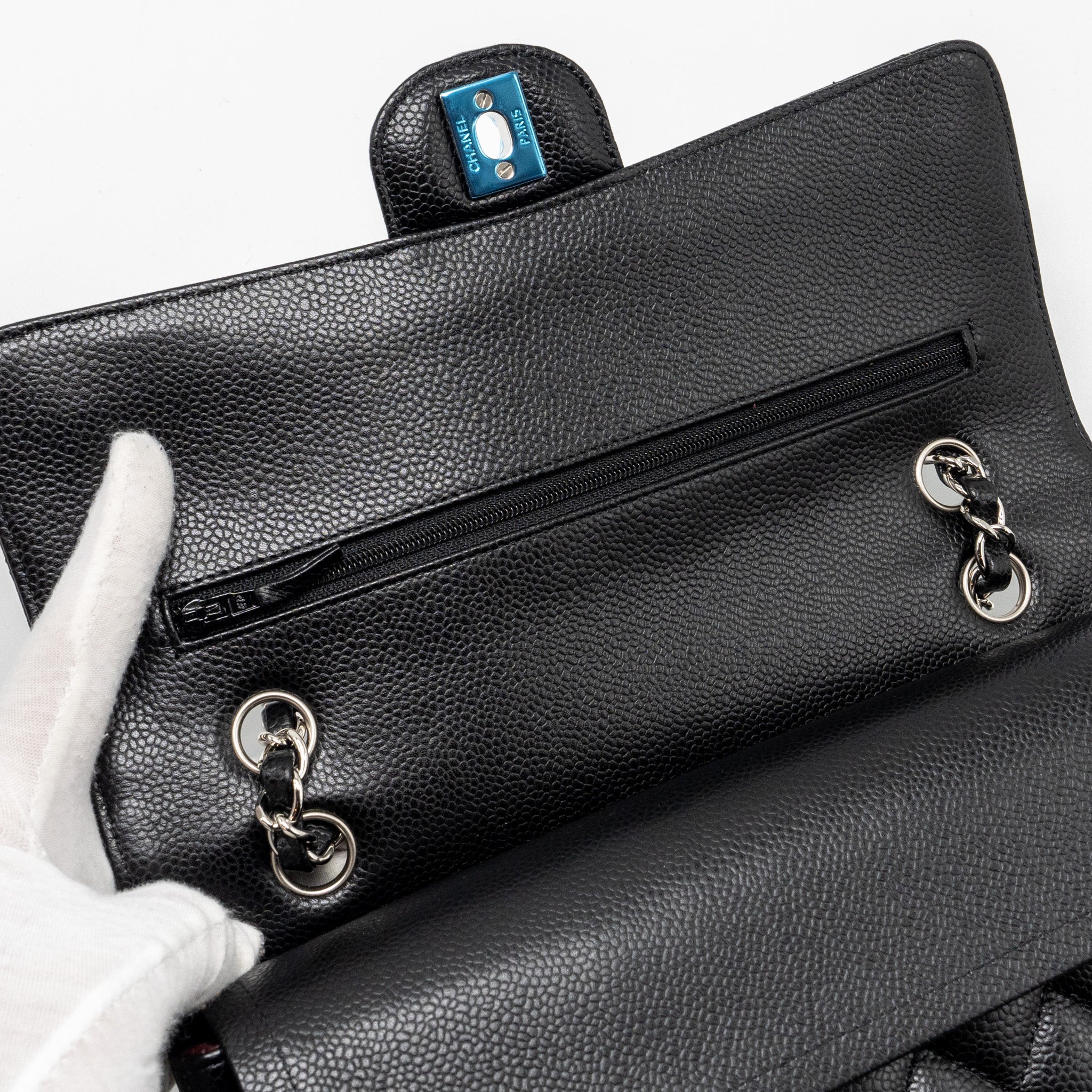 chanel-medium-classic-double-flap-bag-caviar-black-shw-7