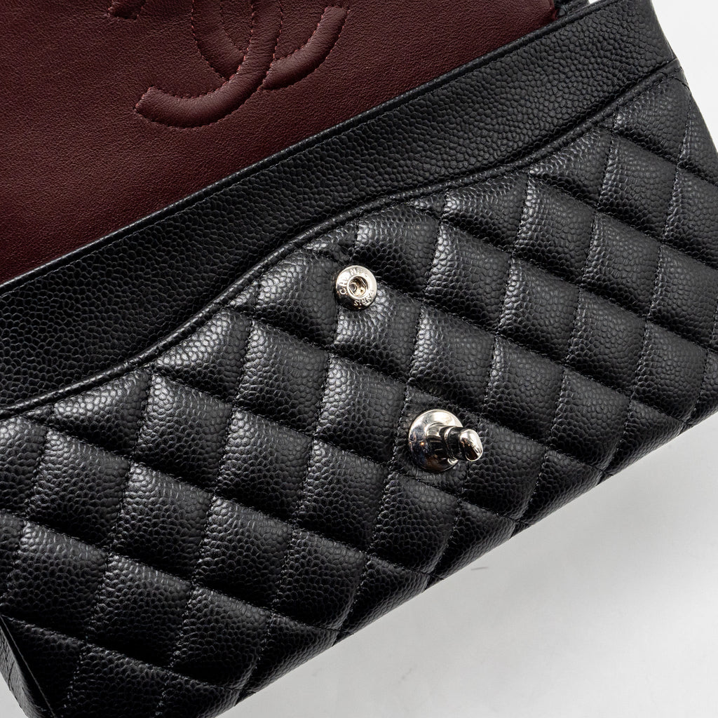 chanel-medium-classic-double-flap-bag-caviar-black-shw-7
