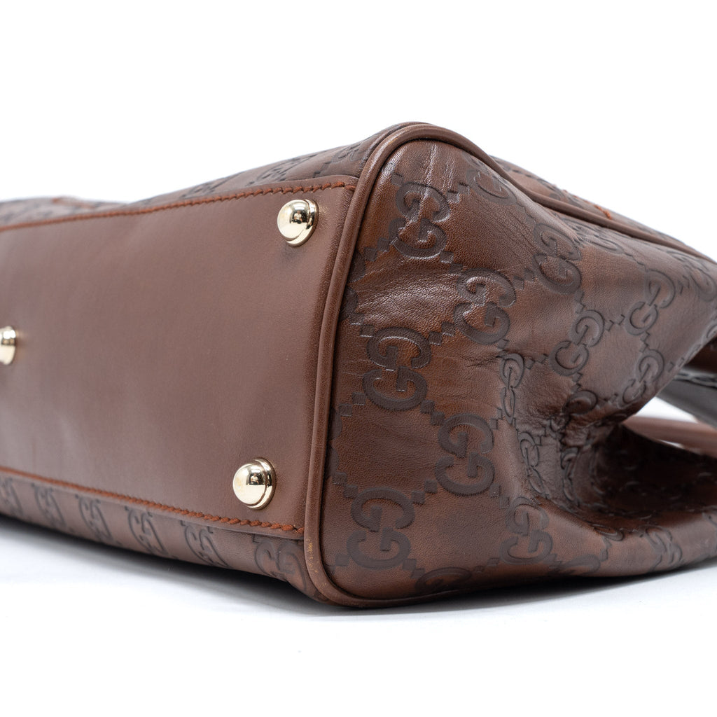 gucci-vintage-jackie-bag-gg-supreme-calfskin-brown-ghw