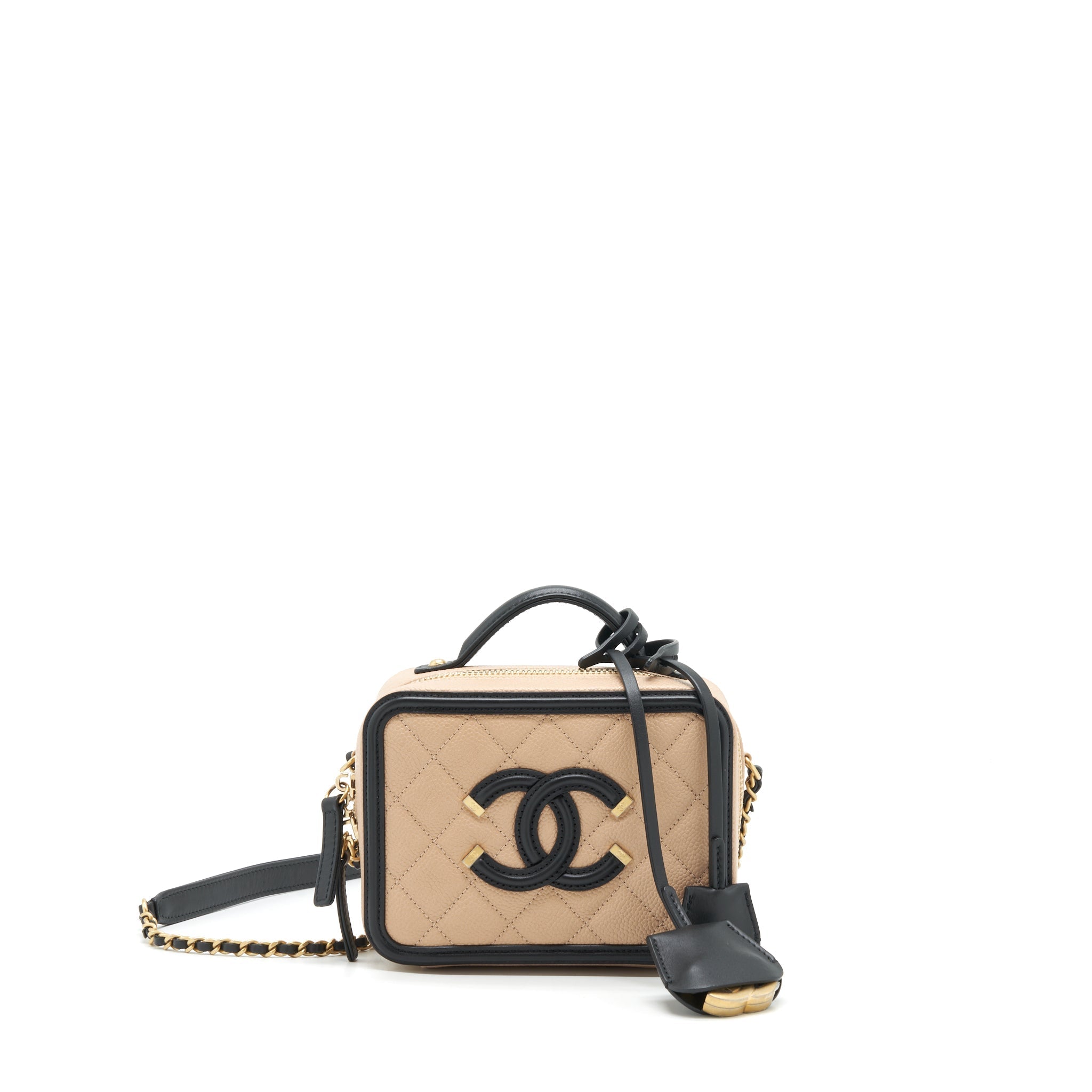chanel-mini-vanity-filigree-caviar-beige-black-lghw
