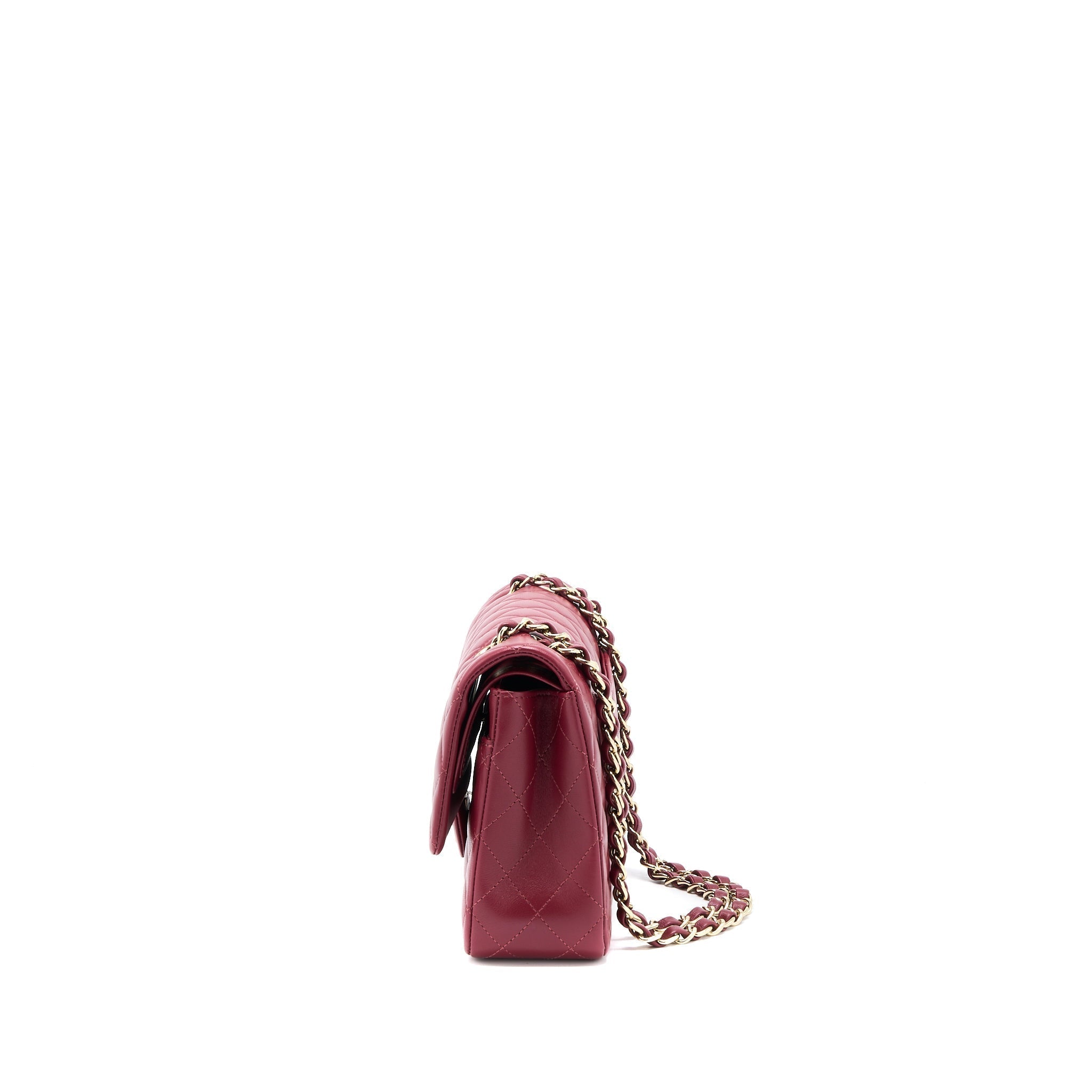 copy-of-chanel-medium-classic-flap-bag-lambskin-dark-red-lghw-microchip