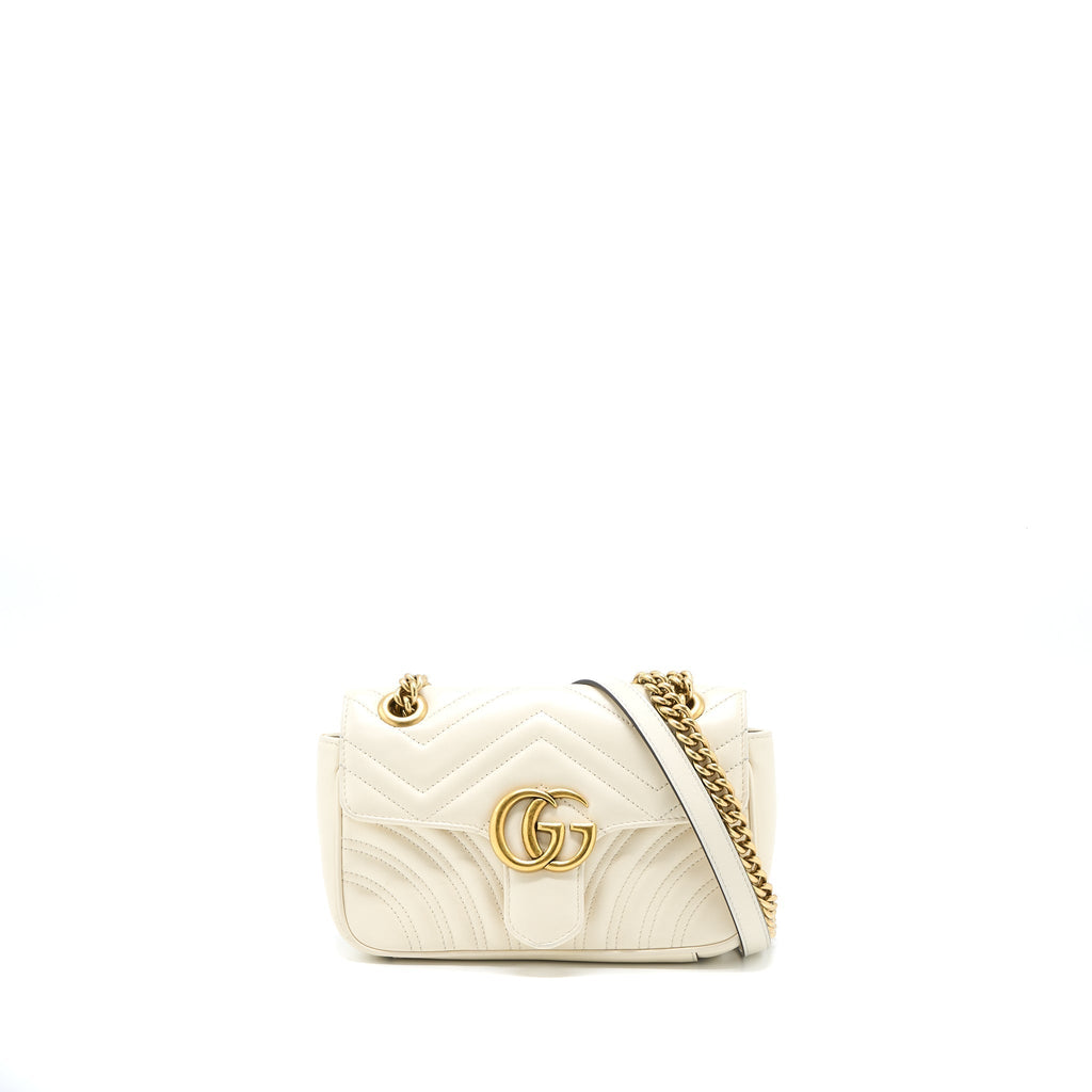 gucci-mini-marmont-calfskin-white-ghw