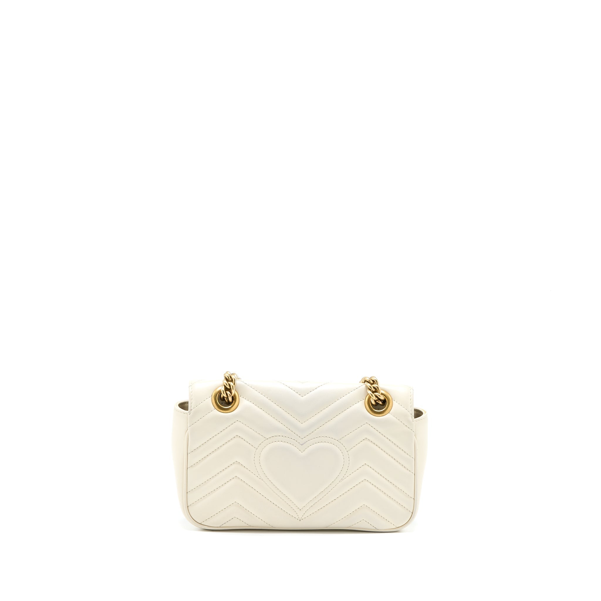 gucci-mini-marmont-calfskin-white-ghw