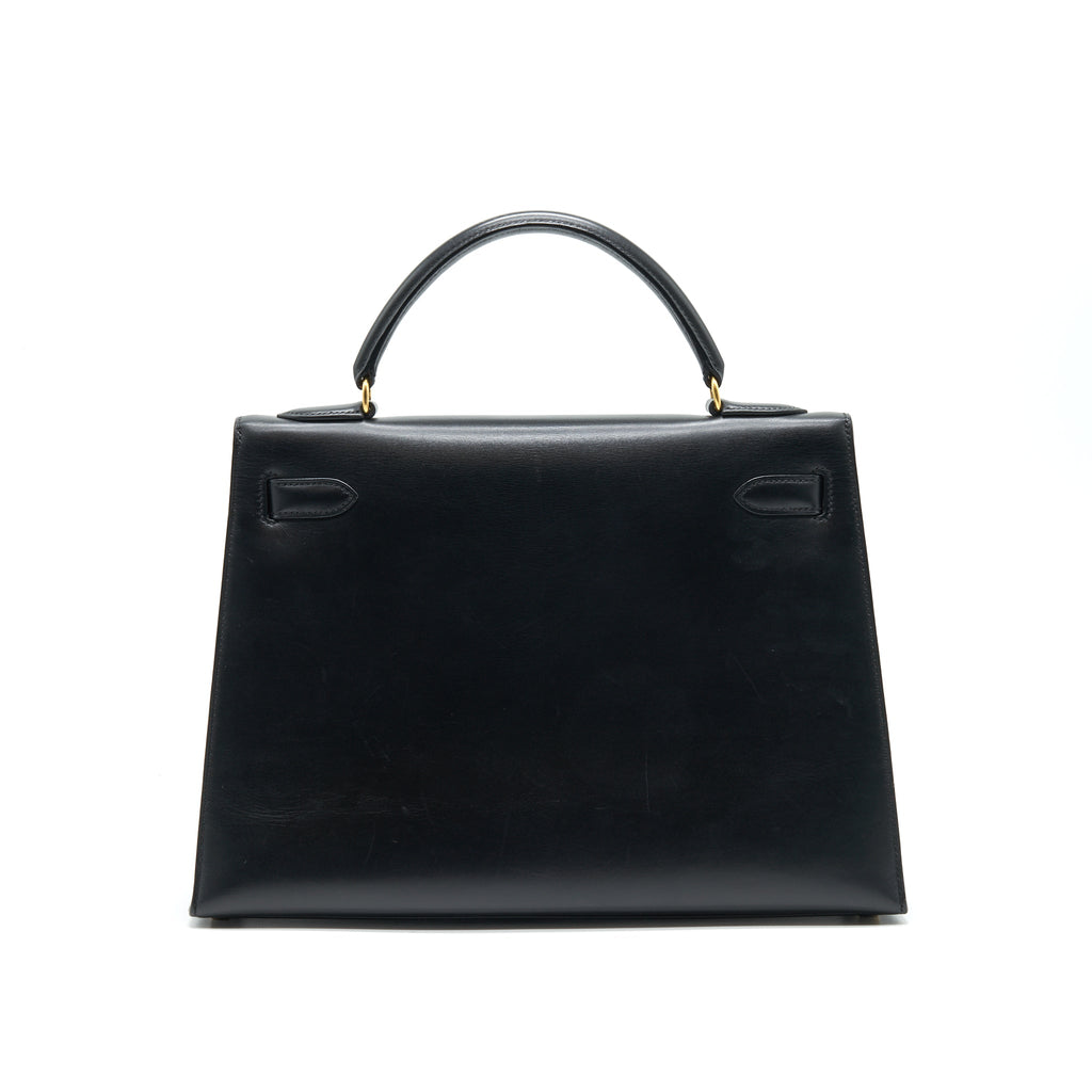 hermes-vintage-kelly-32-box-leather-black-ghw-strap-missing