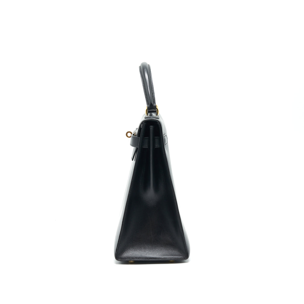 hermes-vintage-kelly-32-box-leather-black-ghw-strap-missing