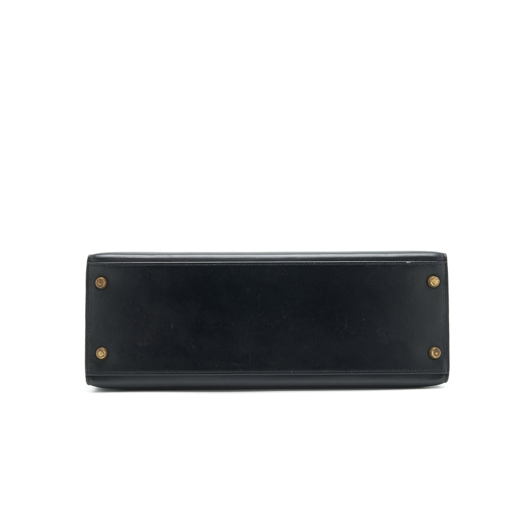 hermes-vintage-kelly-32-box-leather-black-ghw-strap-missing