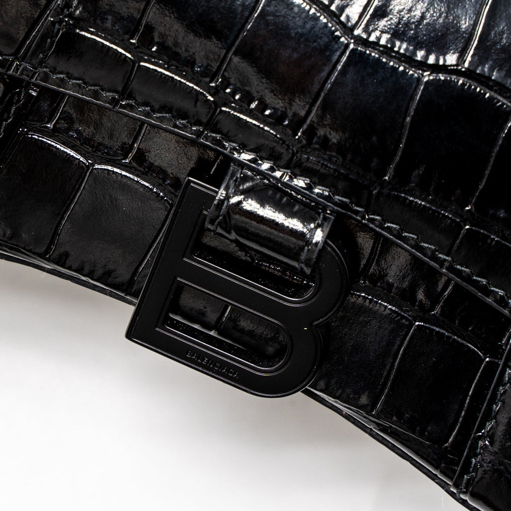 balenciaga-hourglass-xs-croc-embossed-calfskin-so-black-1
