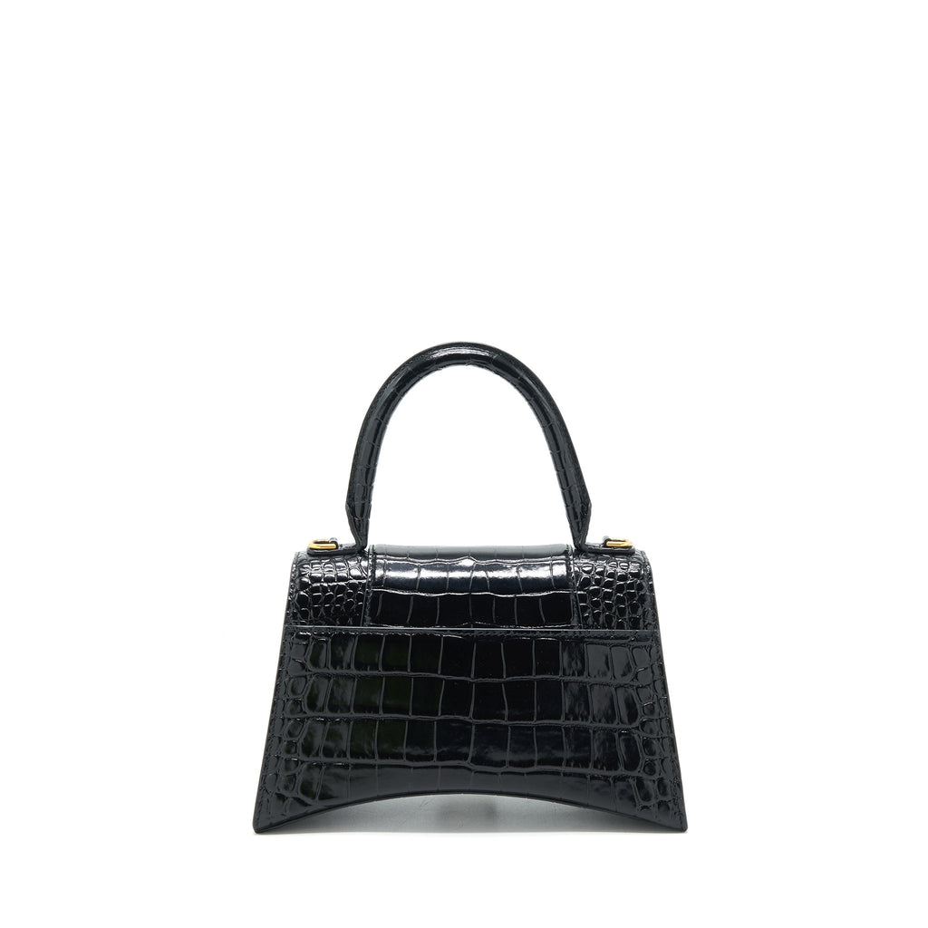 balenciaga-hourglass-s-croc-embossed-leather-handbag-black-ghw