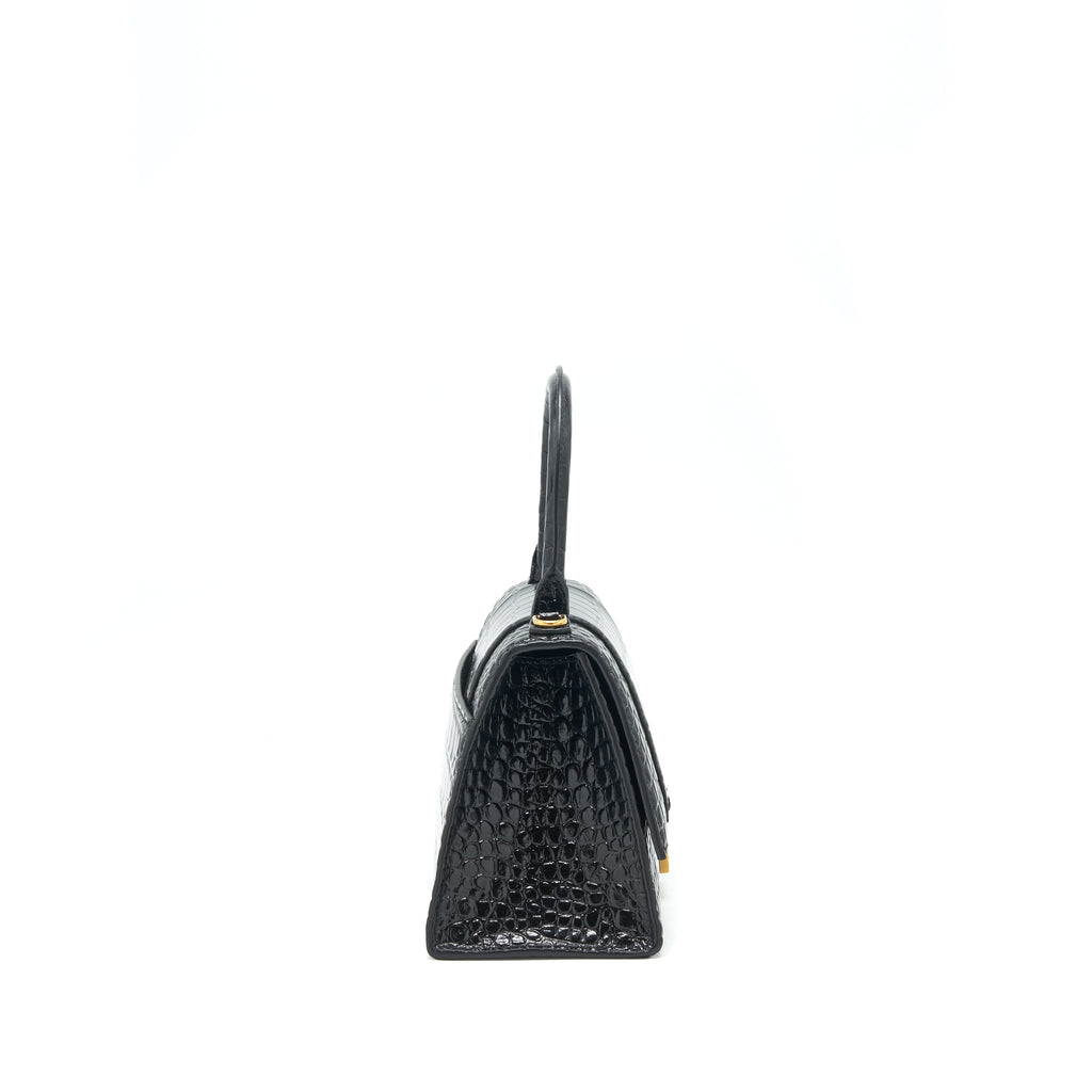 balenciaga-hourglass-s-croc-embossed-leather-handbag-black-ghw