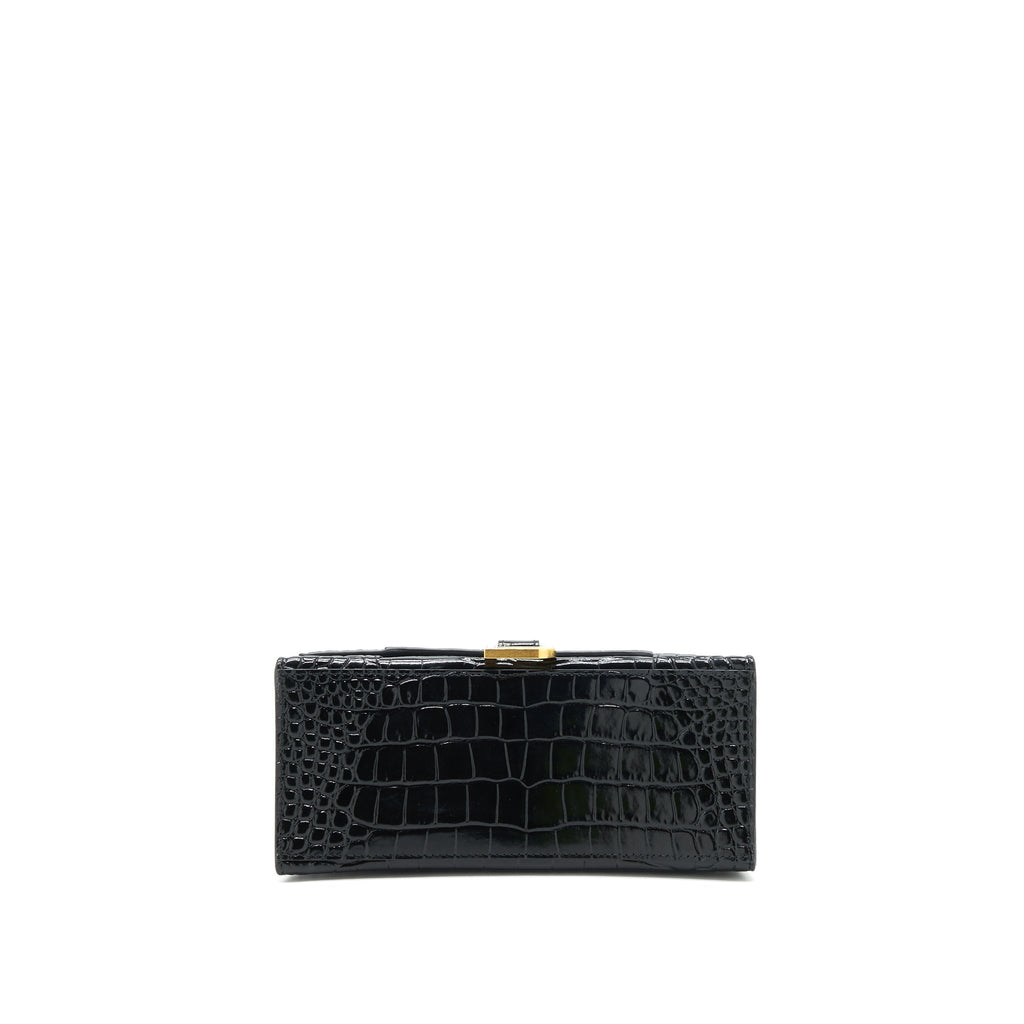 balenciaga-hourglass-s-croc-embossed-leather-handbag-black-ghw