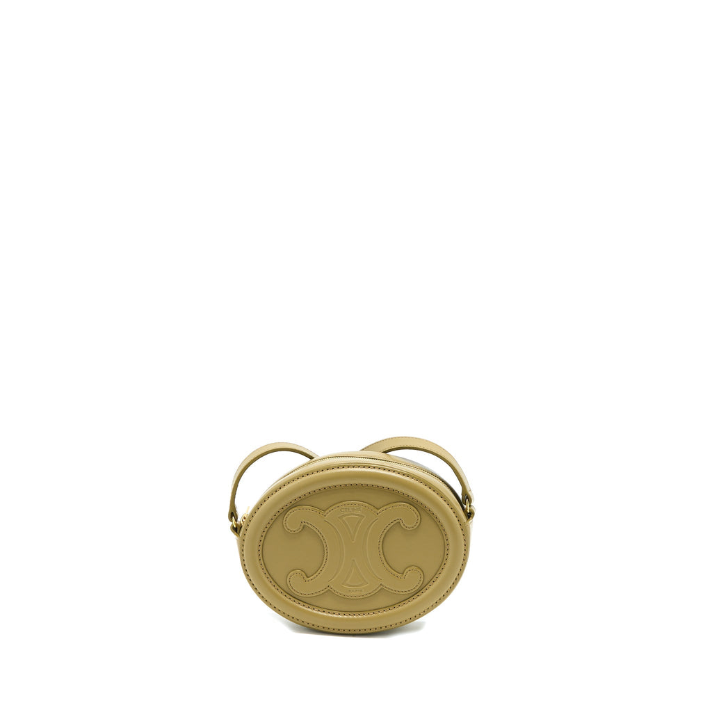 celine-crossbody-oval-purse-calfskin-olive-ghw-1
