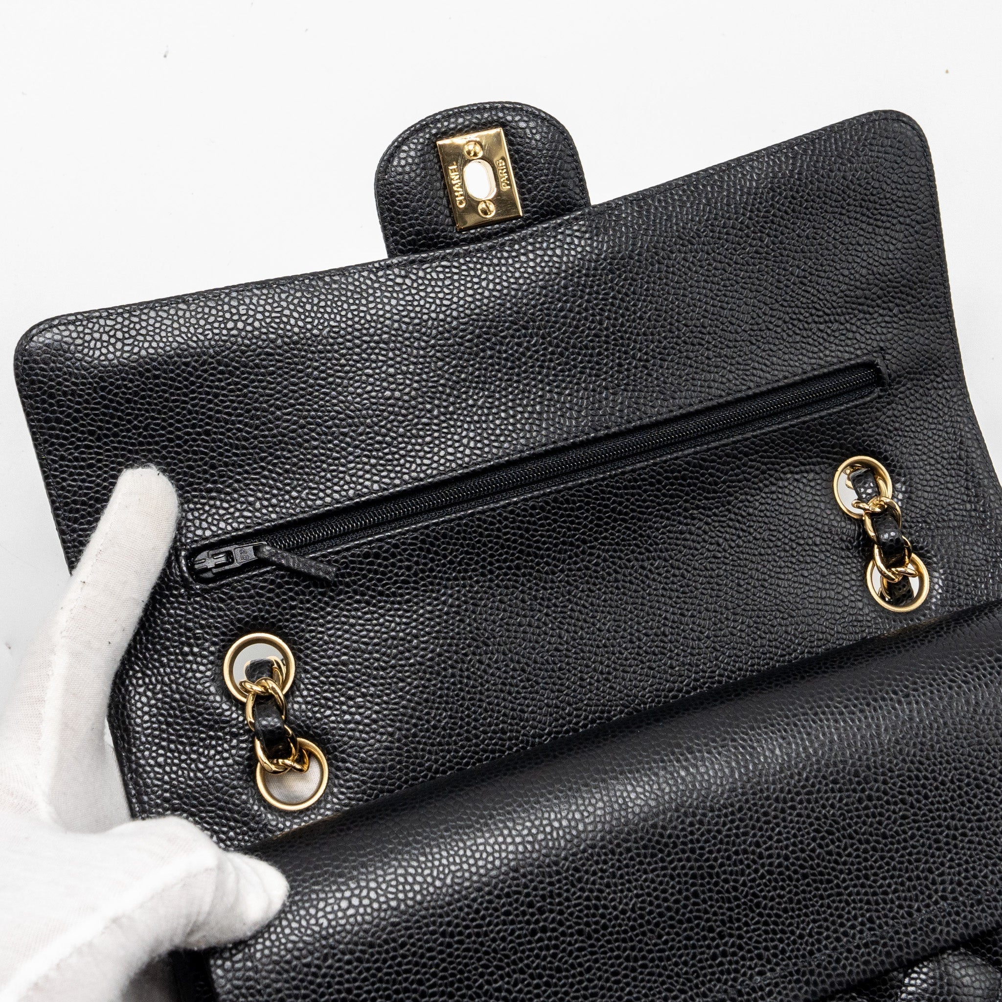 chanel-medium-classic-double-flap-bag-caviar-black-ghw-21