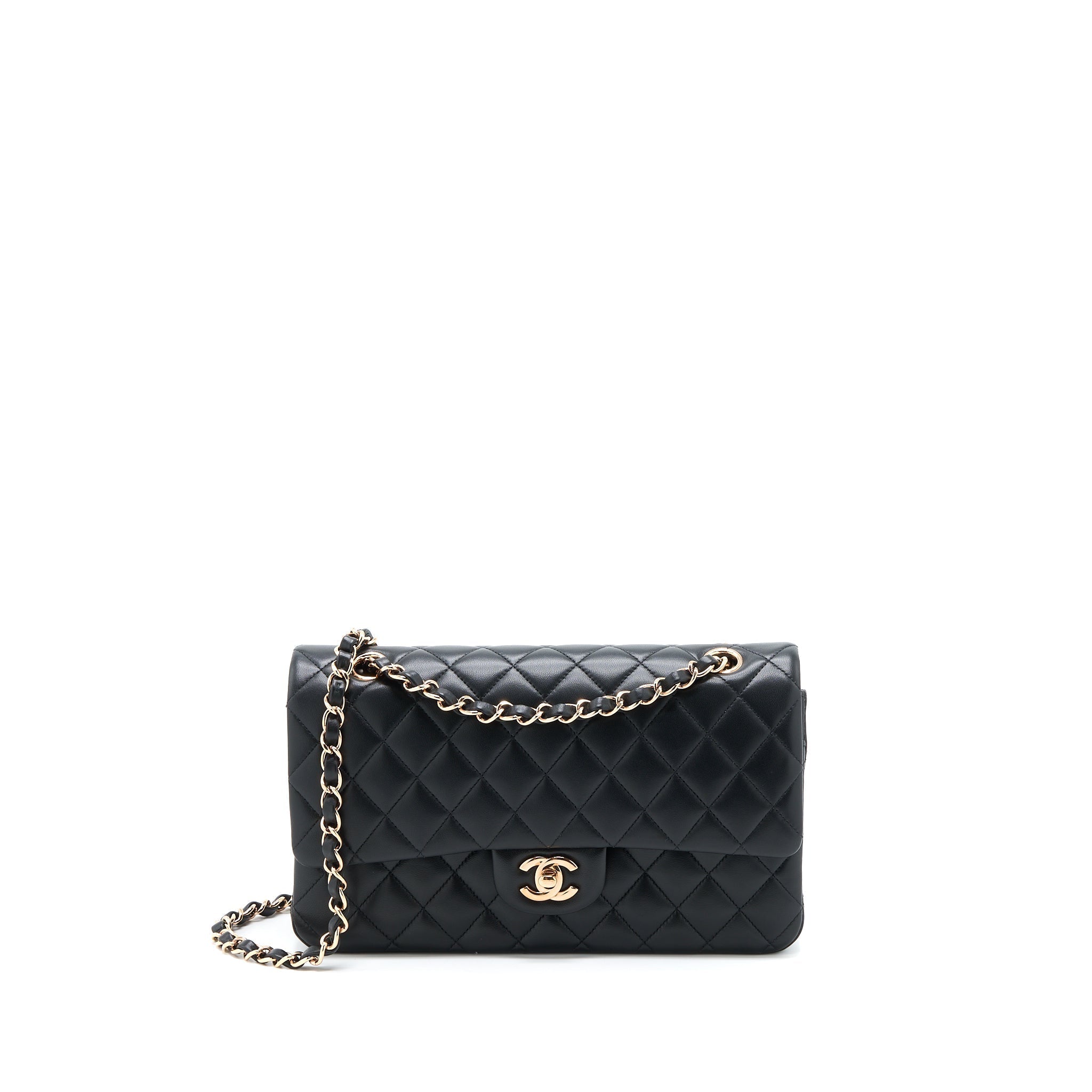chanel-small-classic-flap-bag-lambskin-pink-lghw-microchip