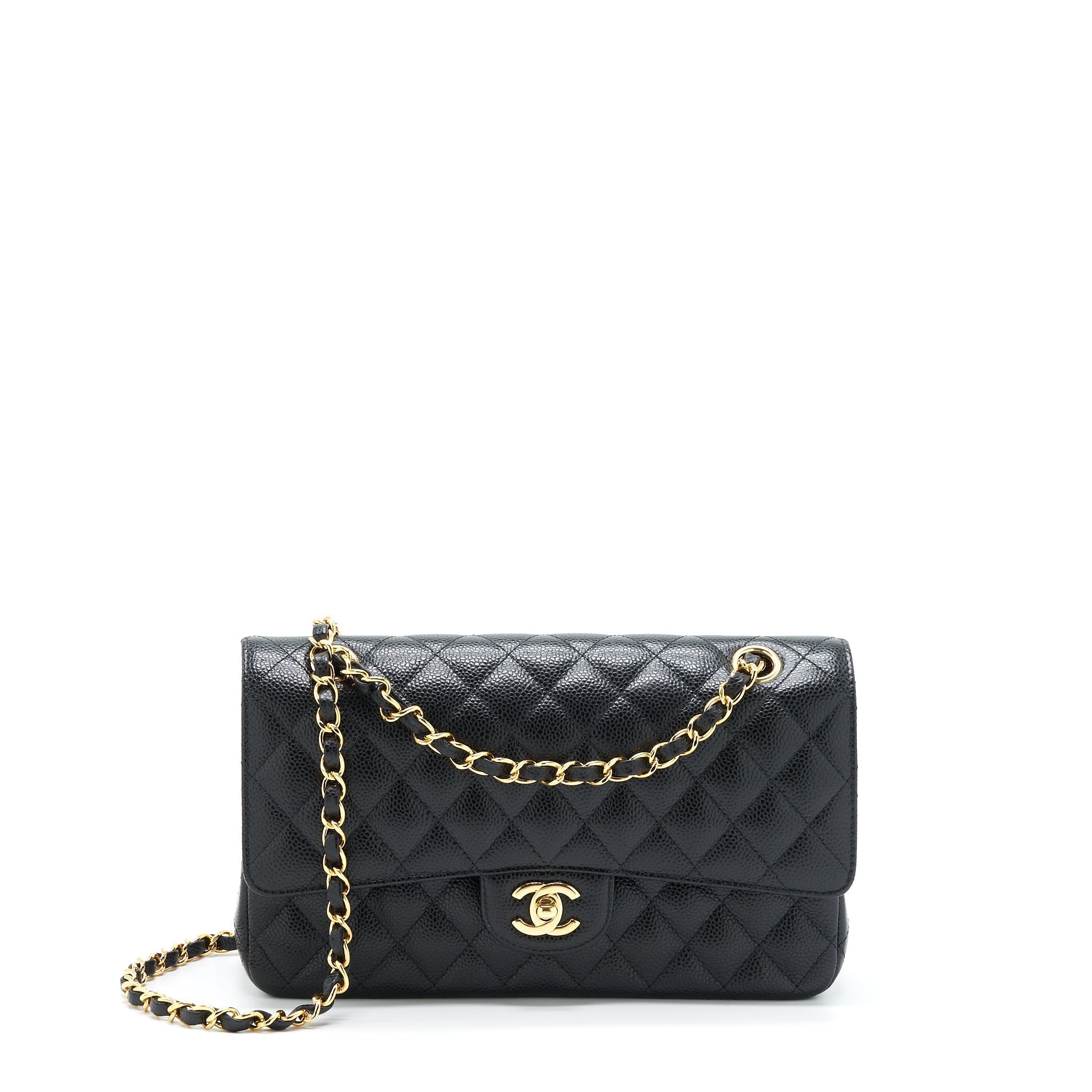 chanel-classic-double-flap-bag-caviar-black-ghw