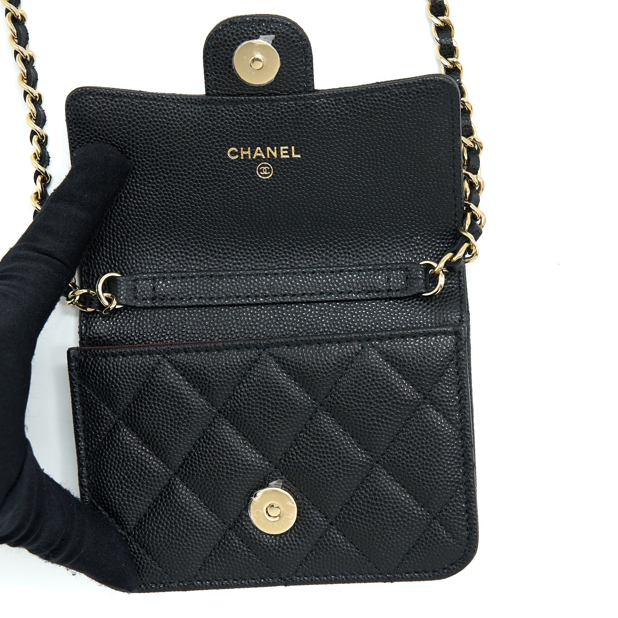 chanel-mini-flap-card-holder-with-chain-caviar-black-lghw-1