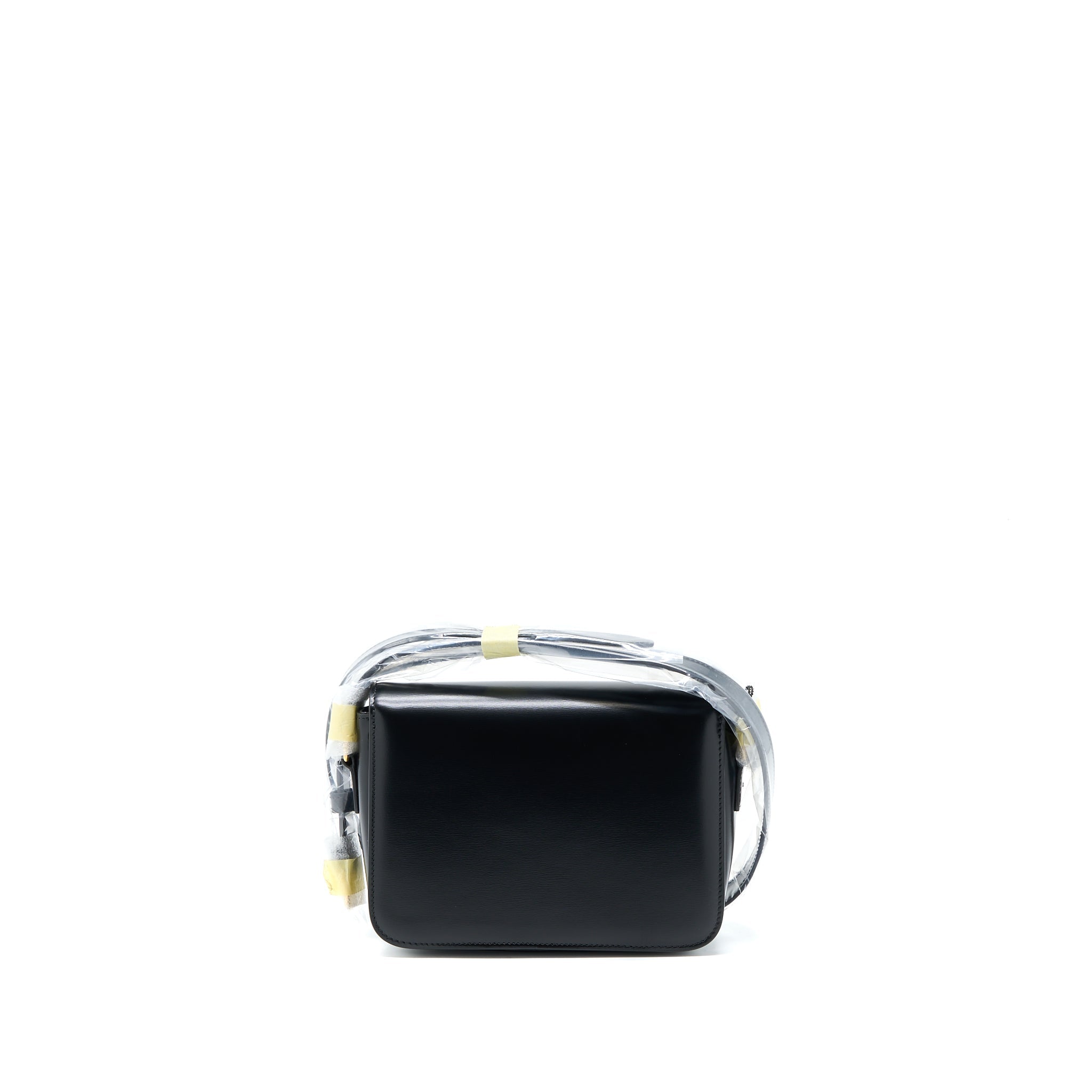 celine-teen-triomphe-shoulder-bag-calfskin-black-ghw