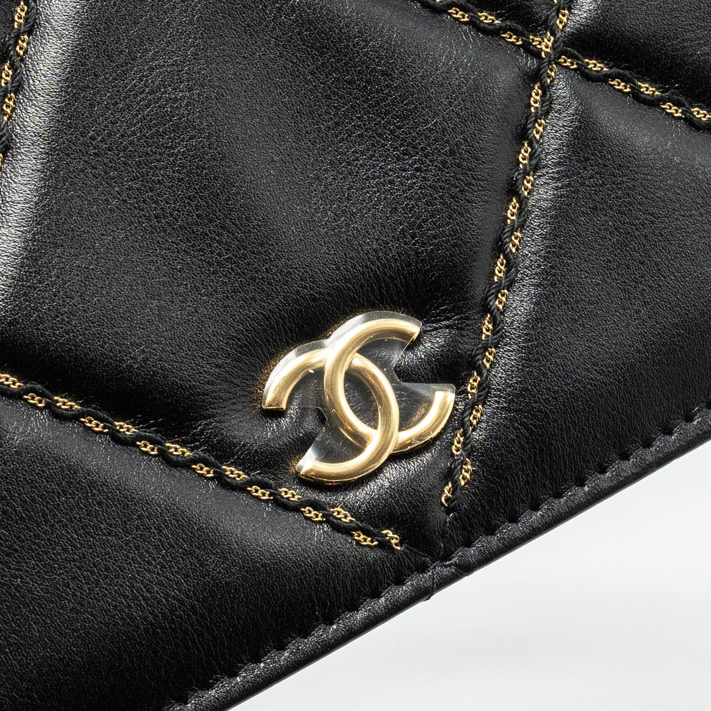 chanel-quilted-wallet-on-chain-shiny-calfskin-black-ghw-microchip-copy