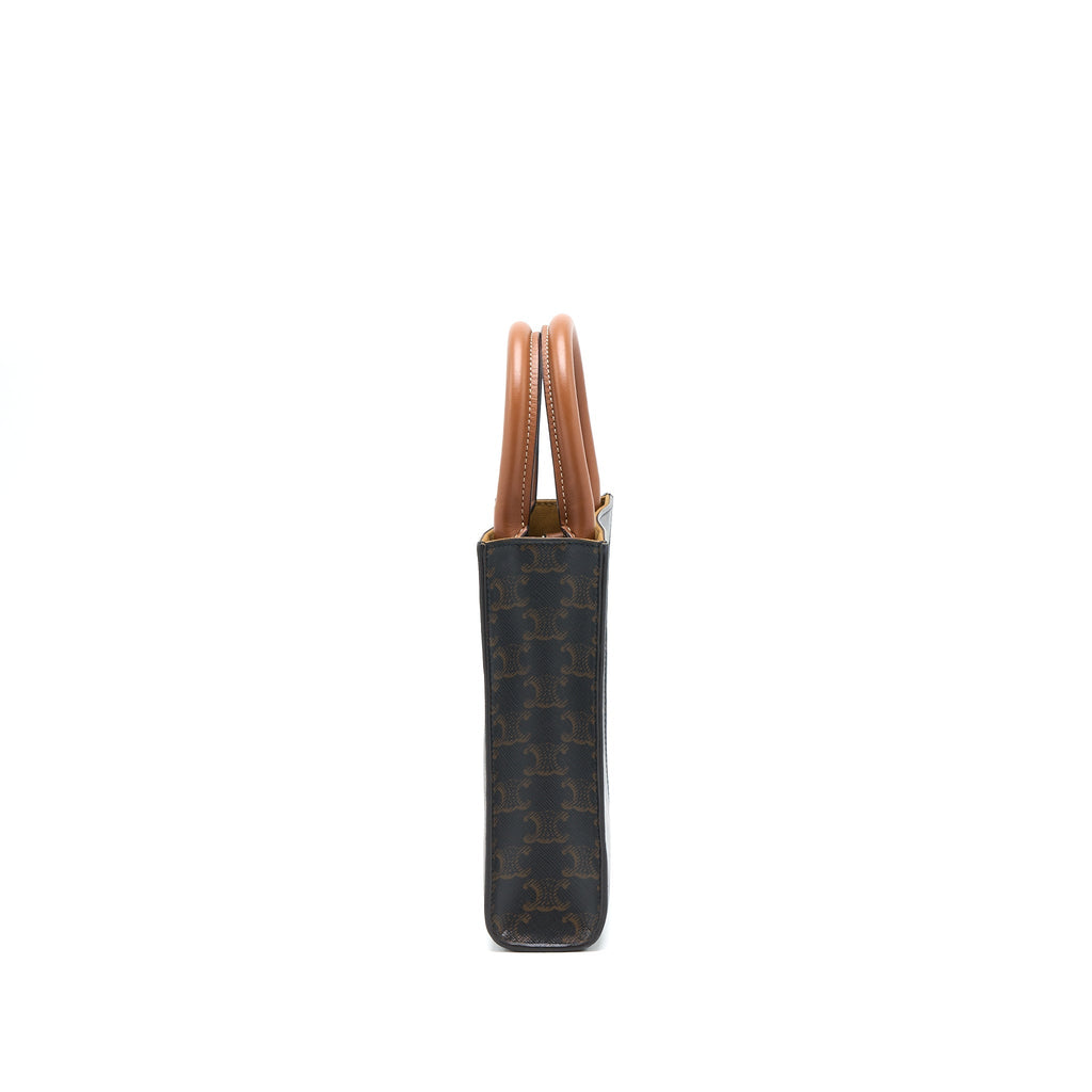 celine-mini-vertical-cabas-triomphe-canvas-ghw
