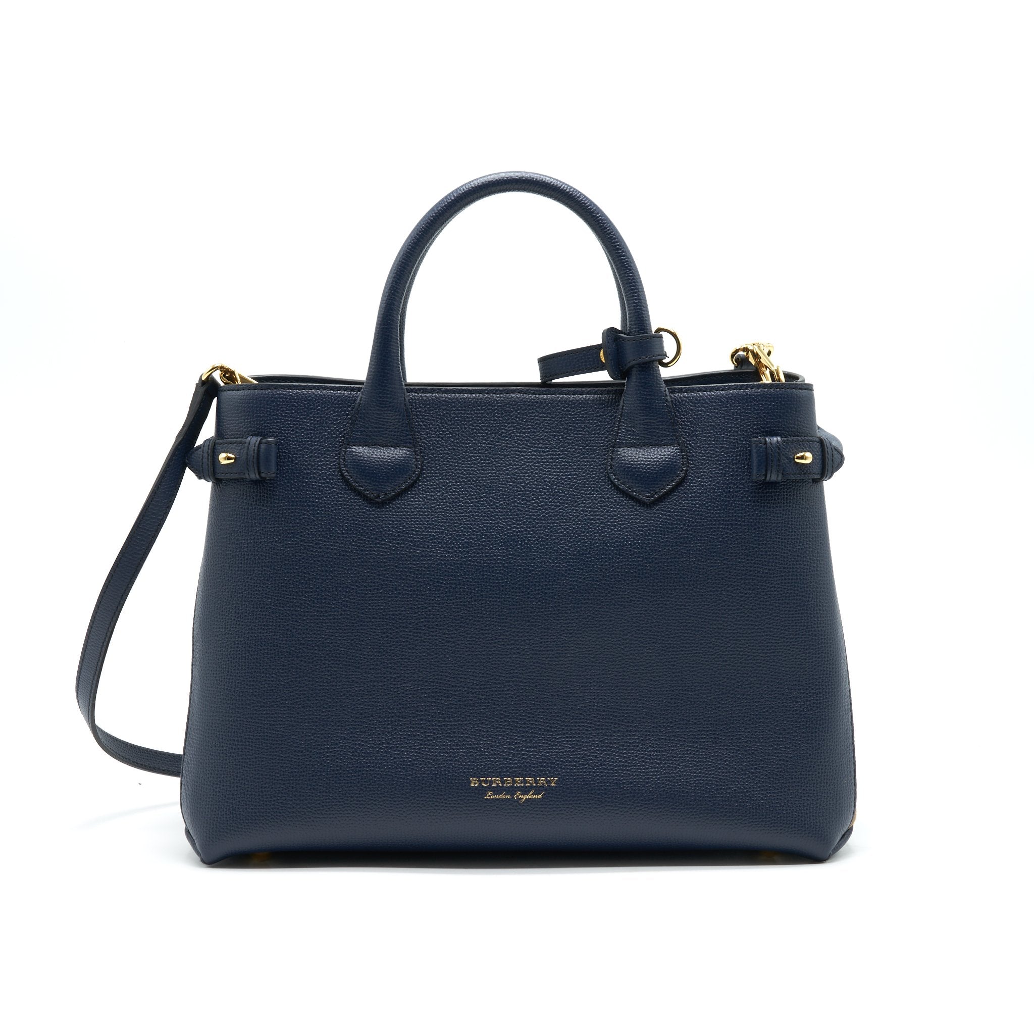 burberry-leather-canvas-tote-bag-navy-ghw