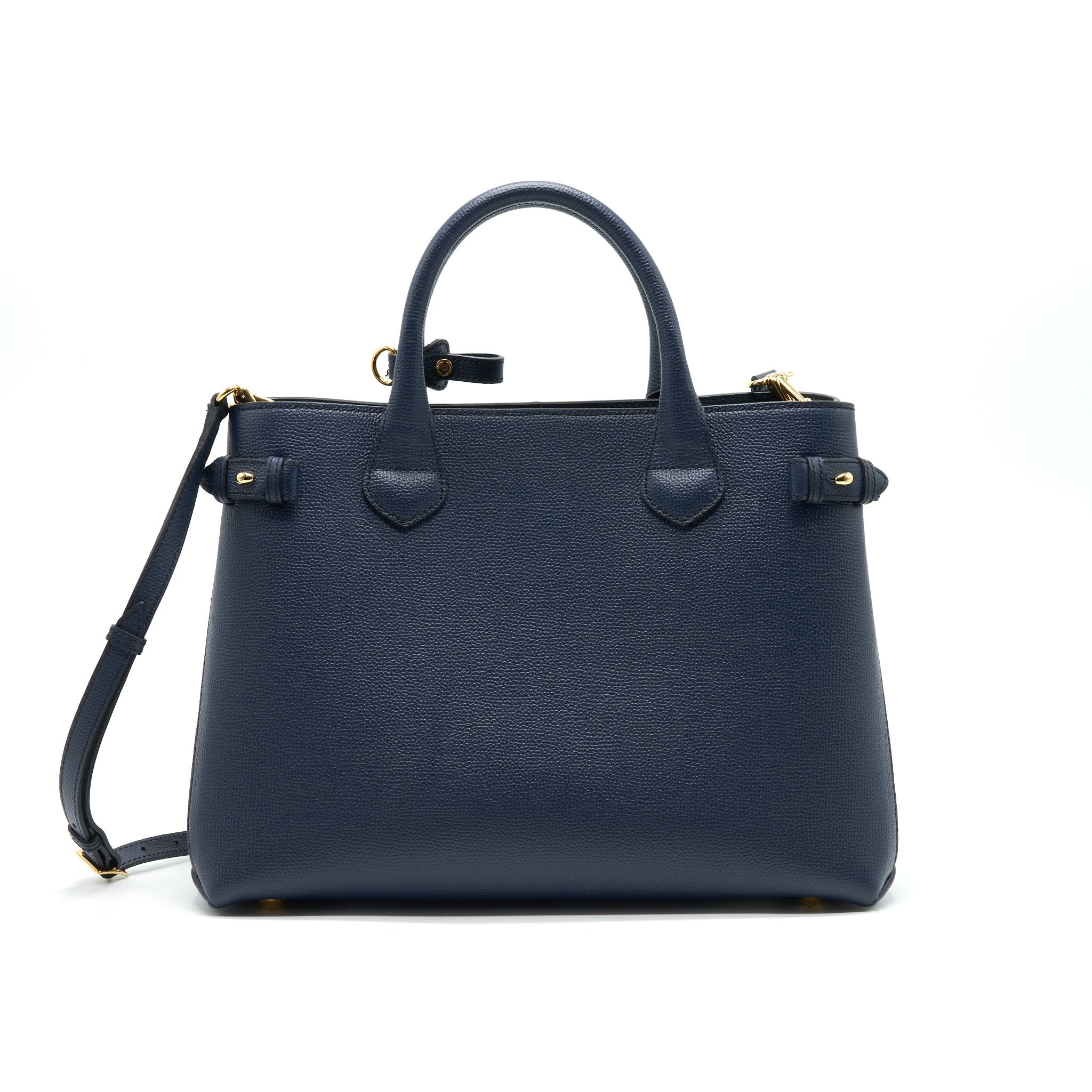 burberry-leather-canvas-tote-bag-navy-ghw