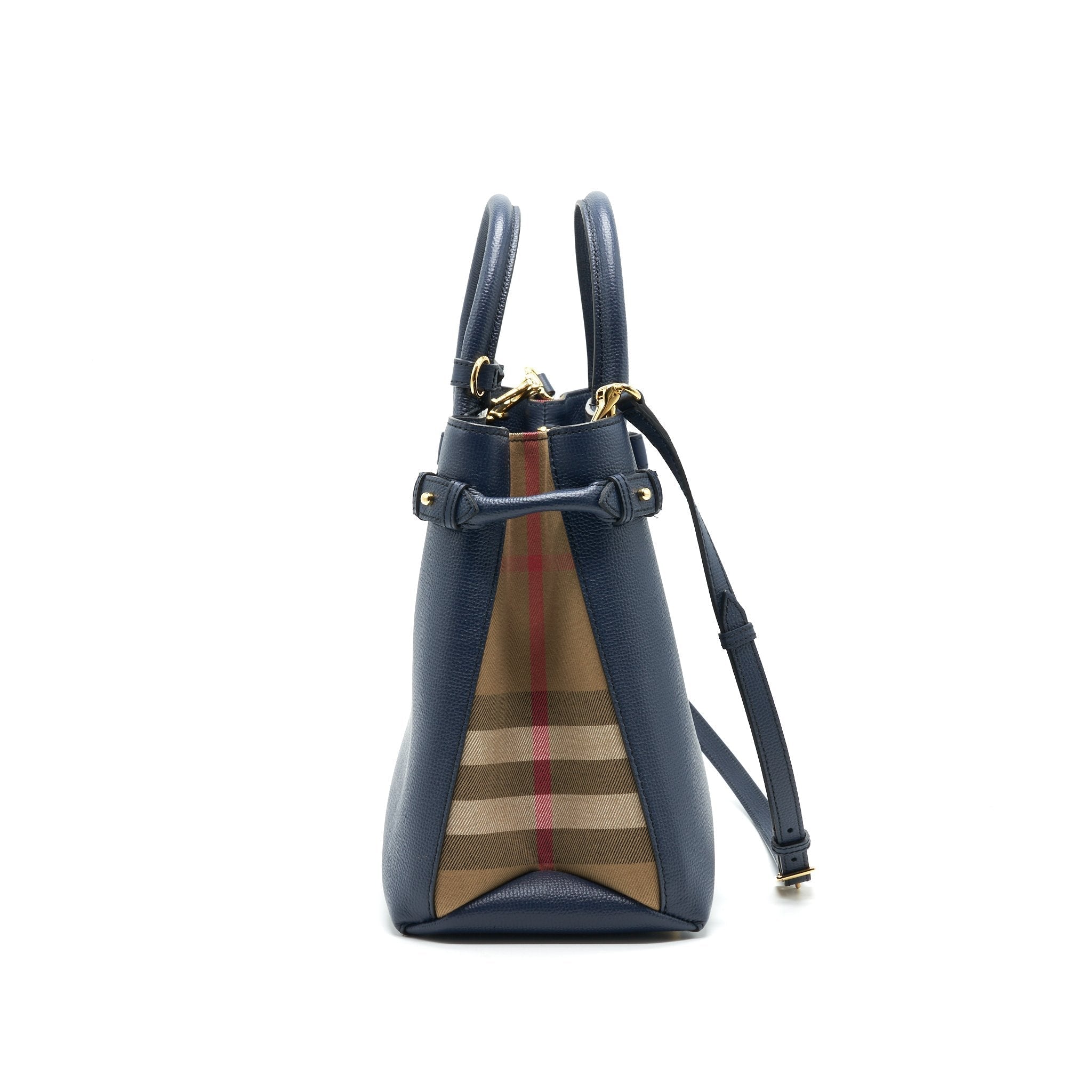 burberry-leather-canvas-tote-bag-navy-ghw