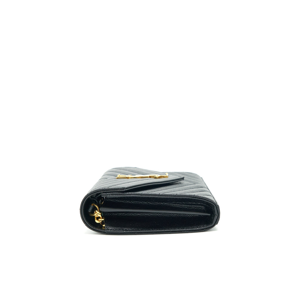 saint-laurent-envelope-chain-crossbody-bag-grained-calfskin-black-ghw-1