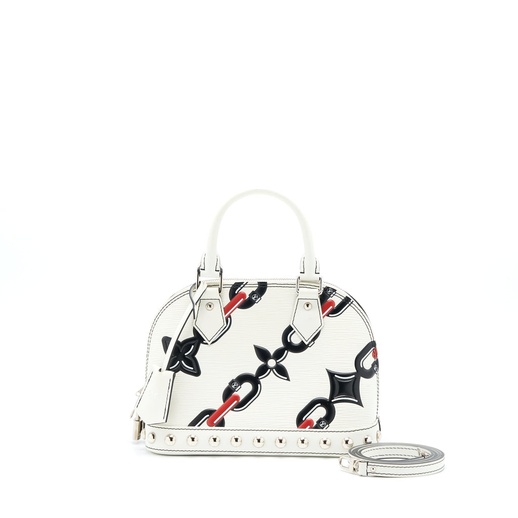 louis-vuitton-alma-bb-en-cuir-occasion-epi-leather-white-black-with-shw