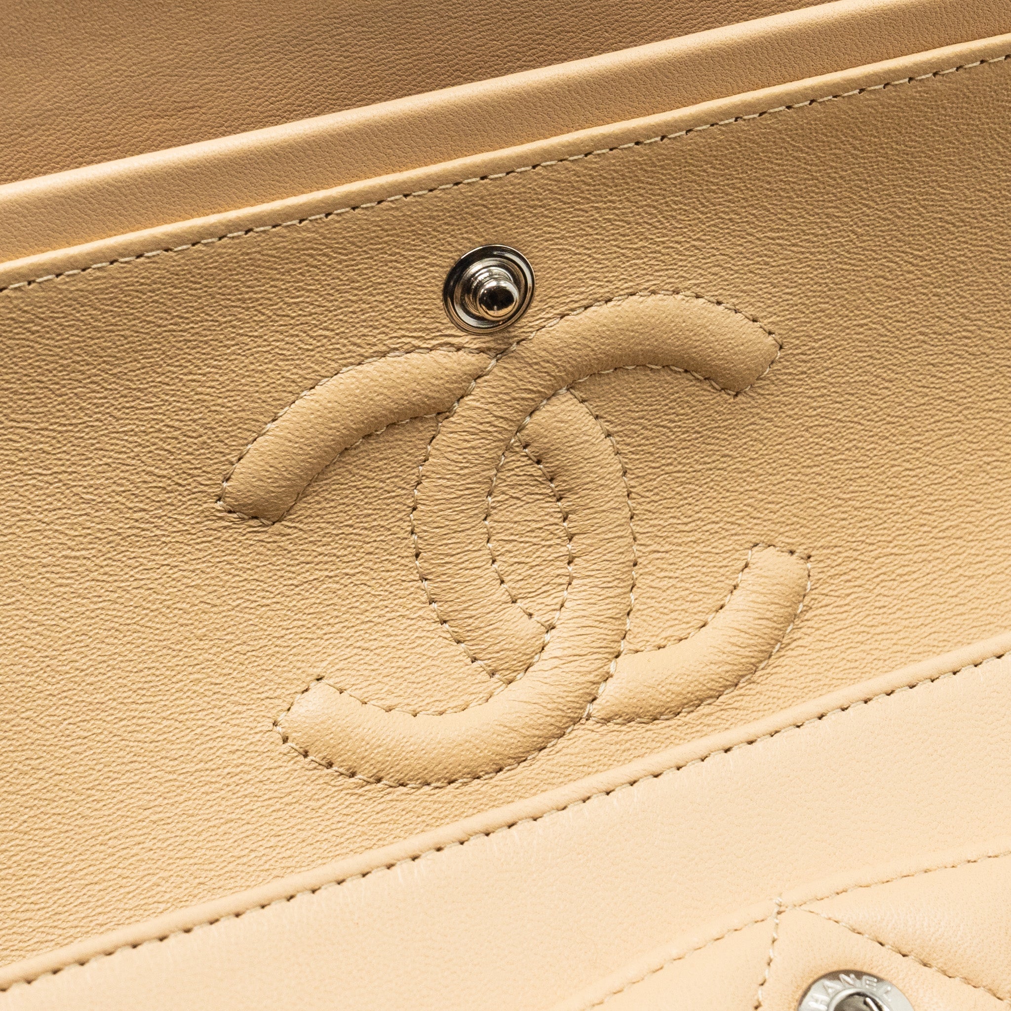 chanel-small-classic-double-flap-bag-lambskin-beige-shwmicrochip