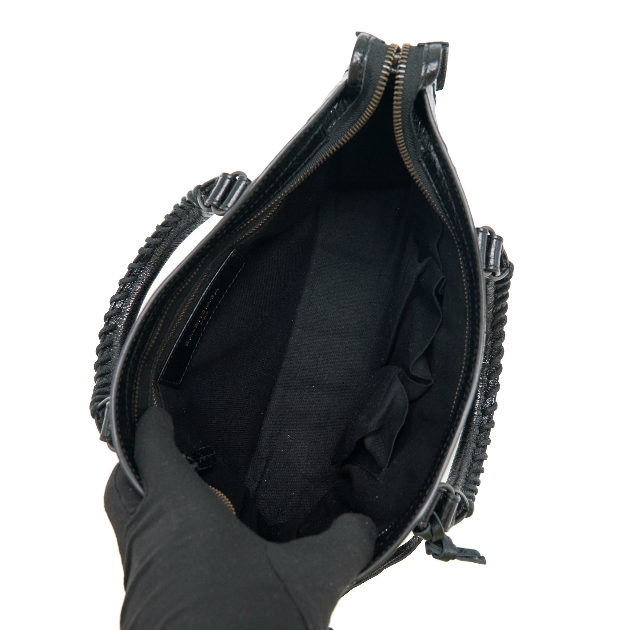 balenciaga-small-classic-city-crossbody-bag-black-with-logo-print-strap