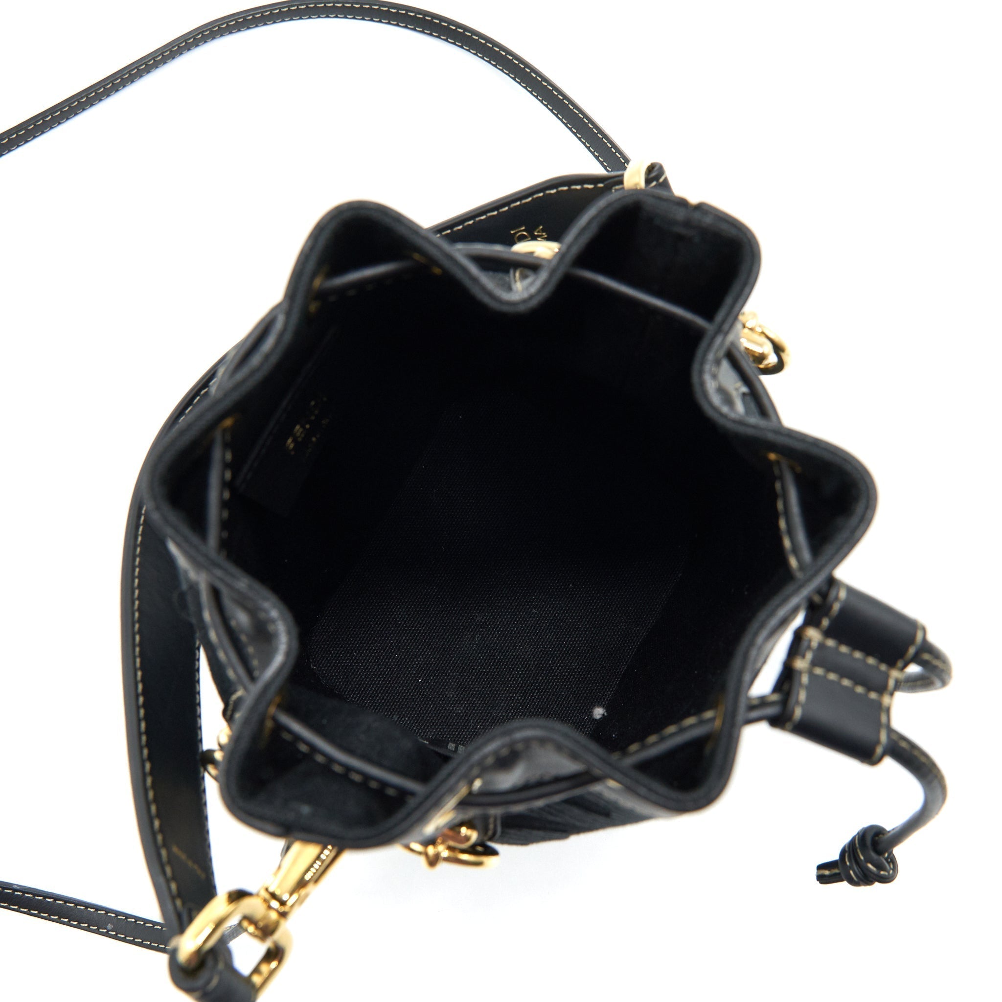 fendi-mon-tresor-black-canvas-bag