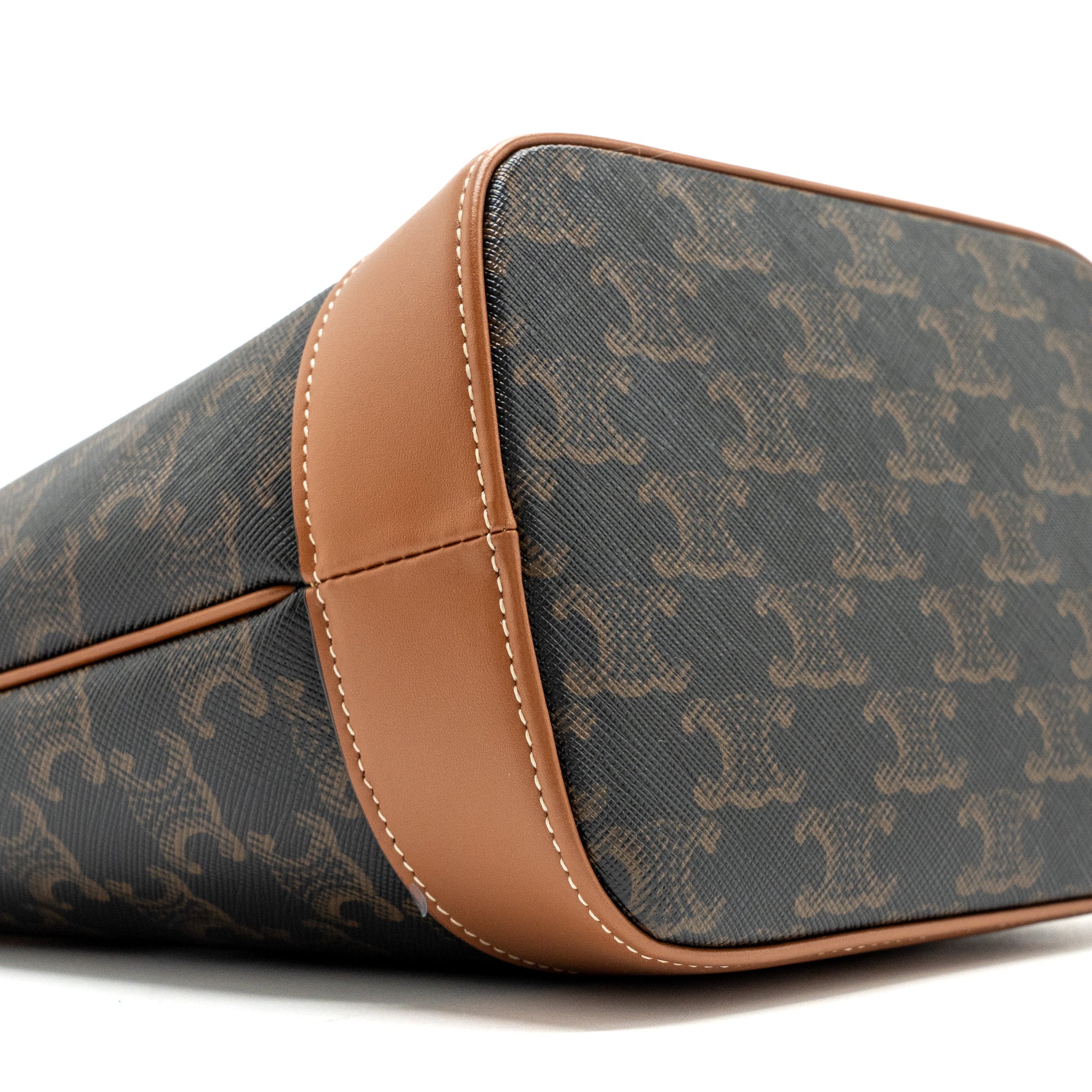 celine-small-bucket-bag-triomphe-canvas-leather-ghw
