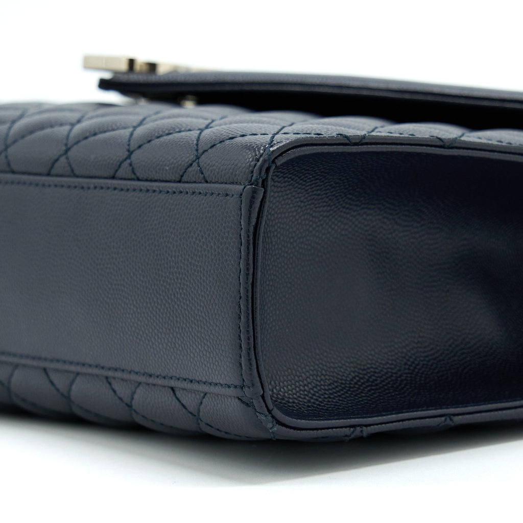 saint-laurent-envelop-shoulder-bag-calfskin-navy-shw